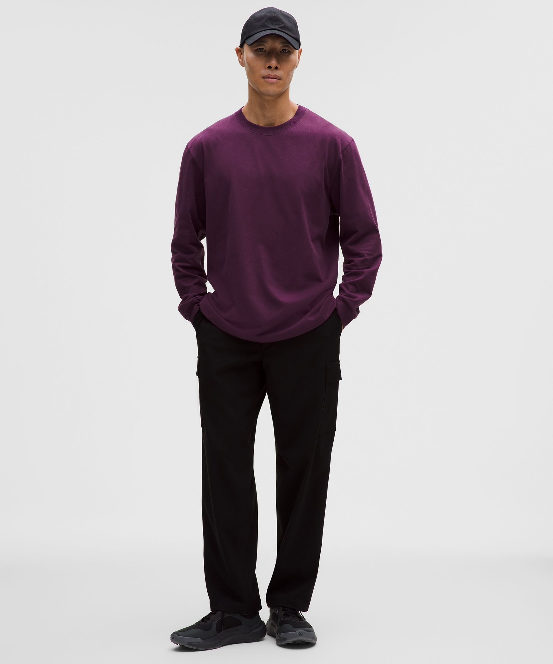 Heavyweight Cotton Jersey Long-Sleeve Shirt