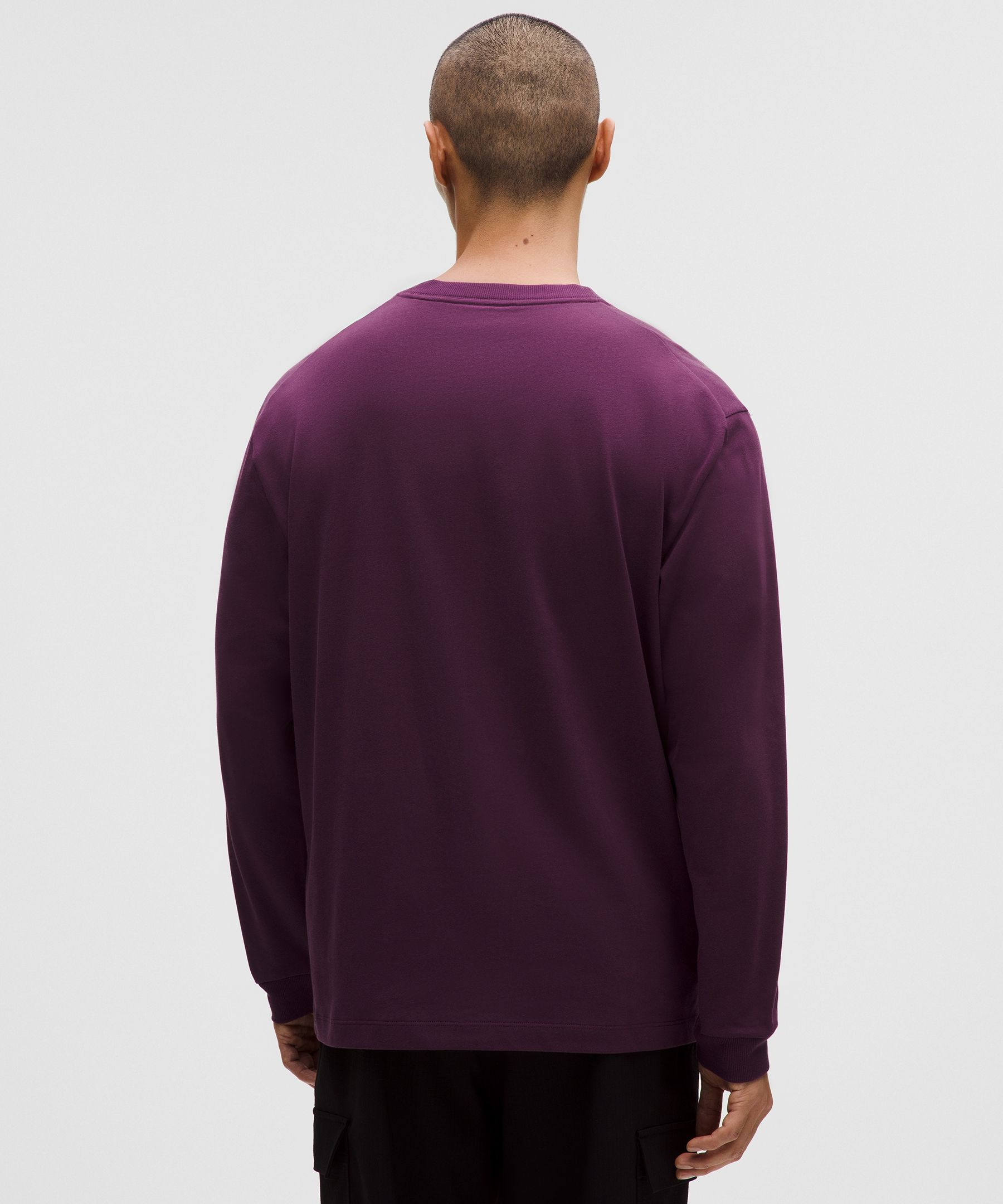 Heavyweight Cotton Jersey Long-Sleeve Shirt