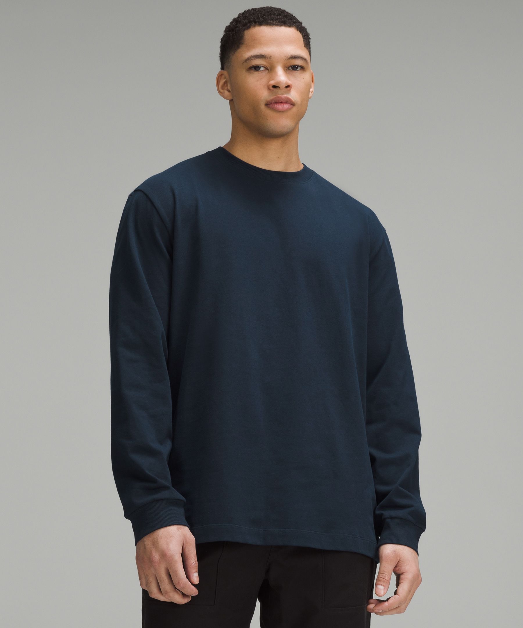 Lululemon Heavyweight Cotton Jersey Long-sleeve Shirt