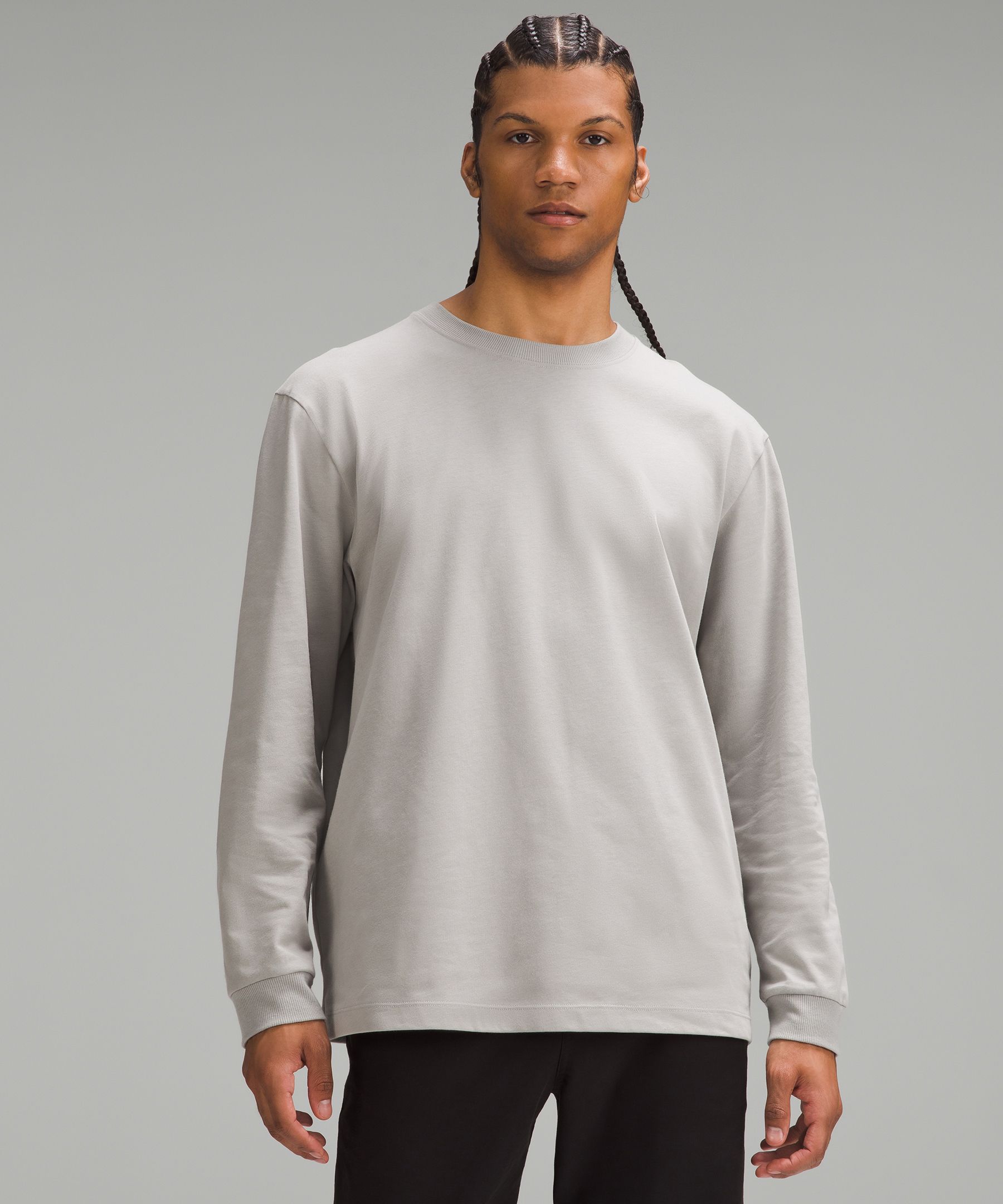 Heavyweight Cotton Jersey Long-Sleeve Shirt