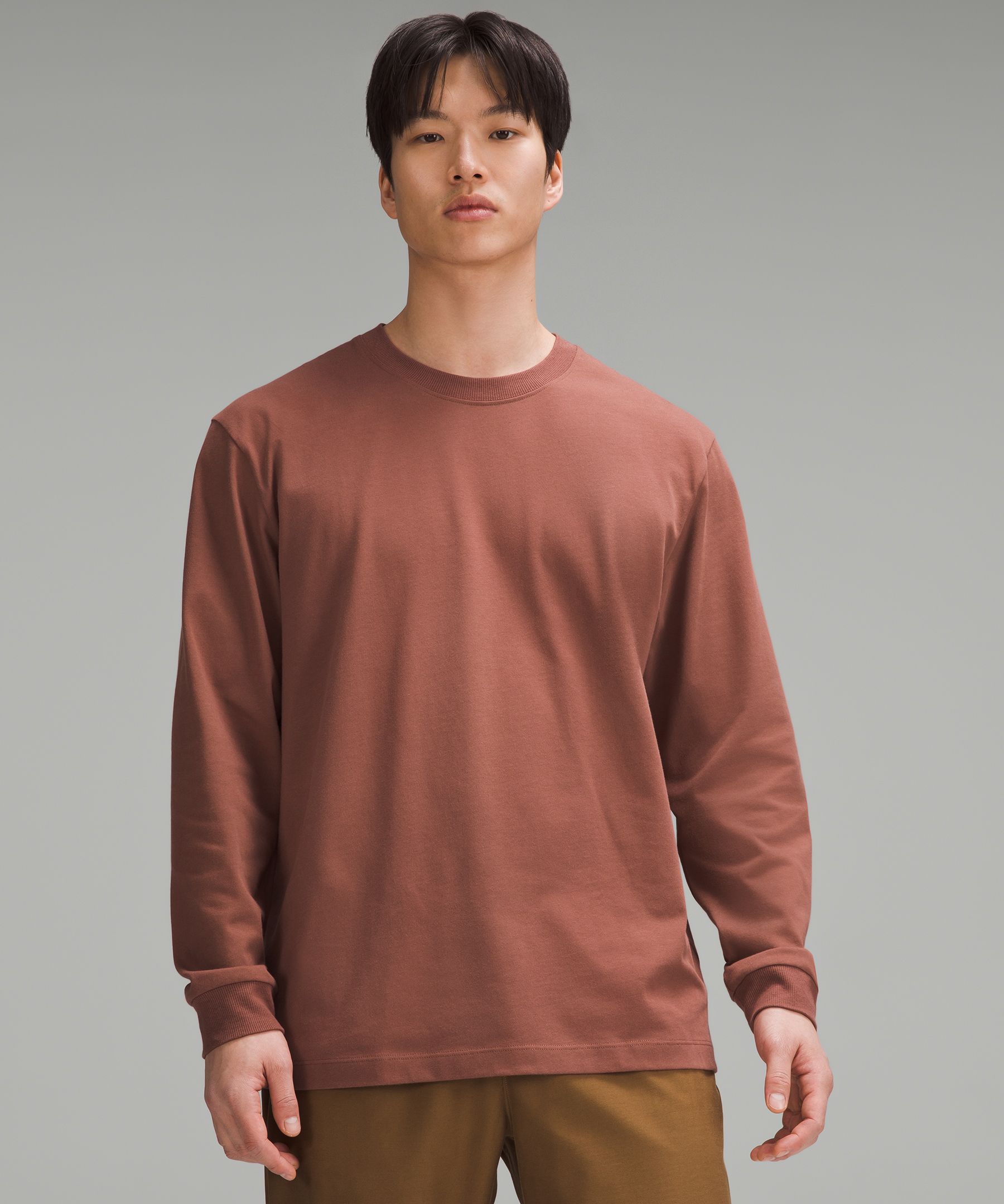 Stretch Jersey Long Sleeve T-Shirt