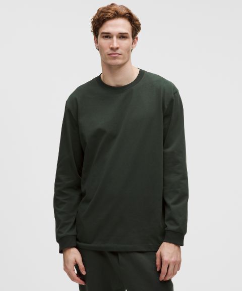 Lululemon Heavyweight Cotton Jersey Long-Sleeve Shirt
