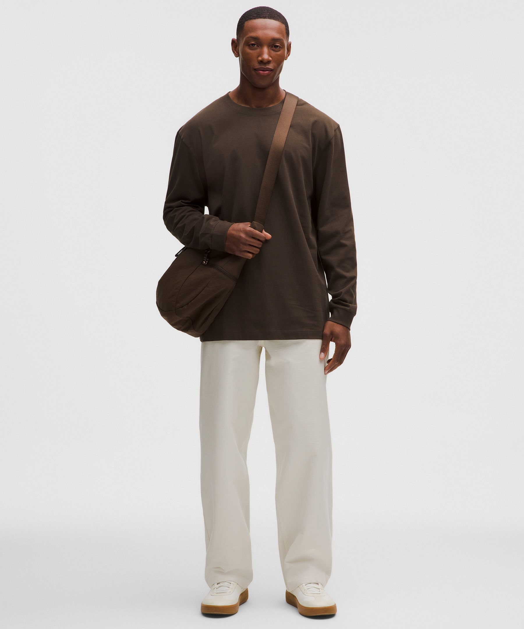 Heavyweight Cotton Jersey Long-Sleeve Shirt