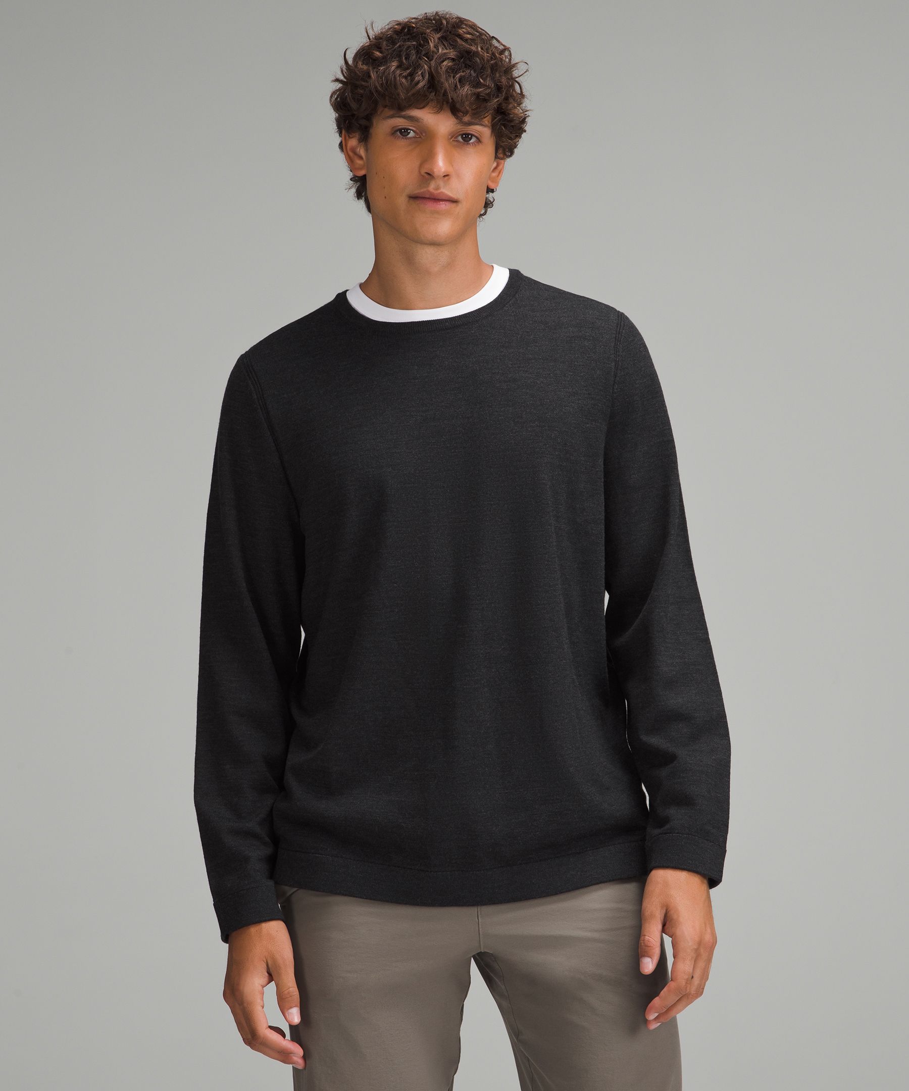 Lululemon athletica New Venture Crewneck Sweater Men s Sweaters Shop Midtown