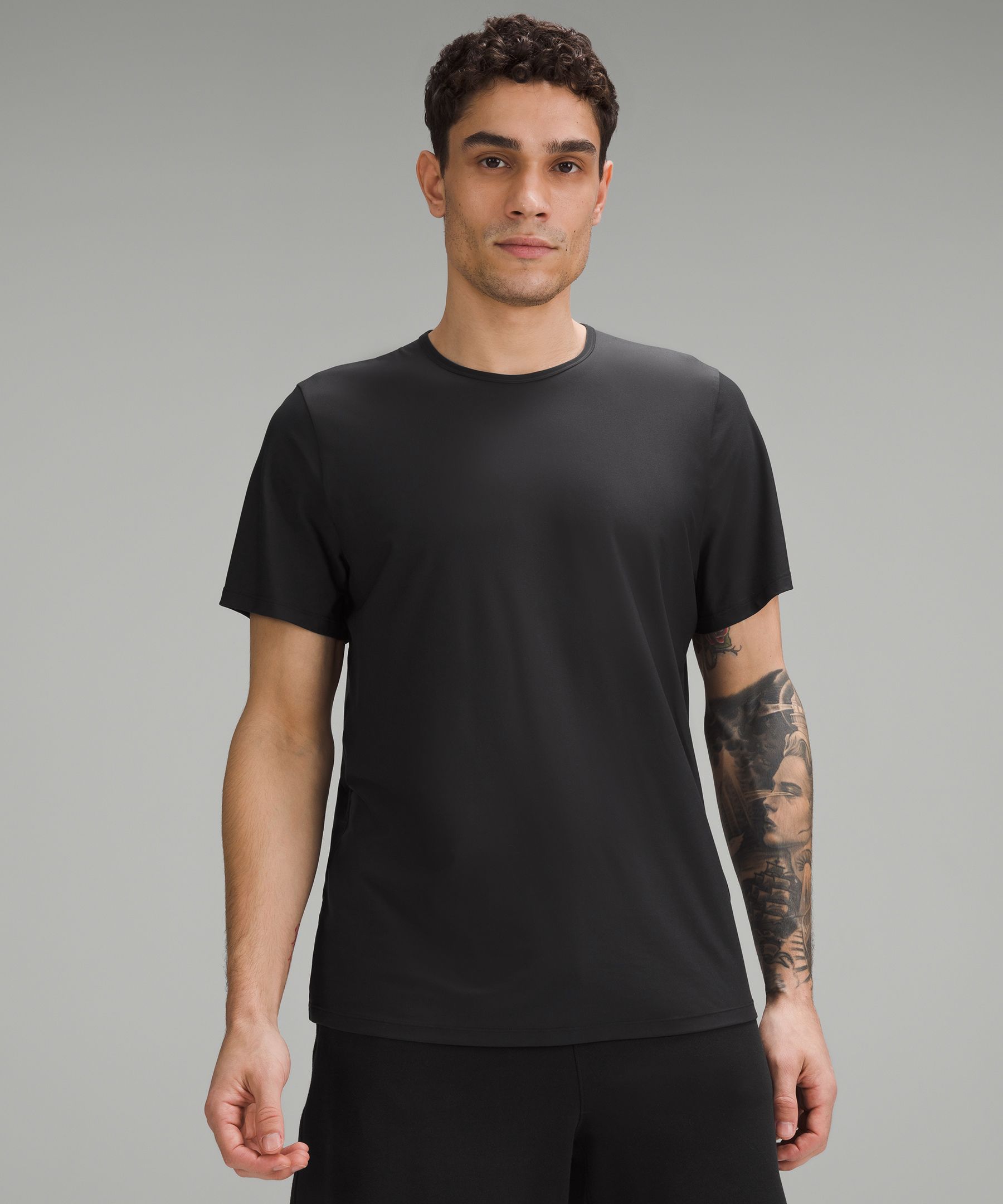 Shop Lululemon Ultra-soft Nulu Short-sleeve T-shirt