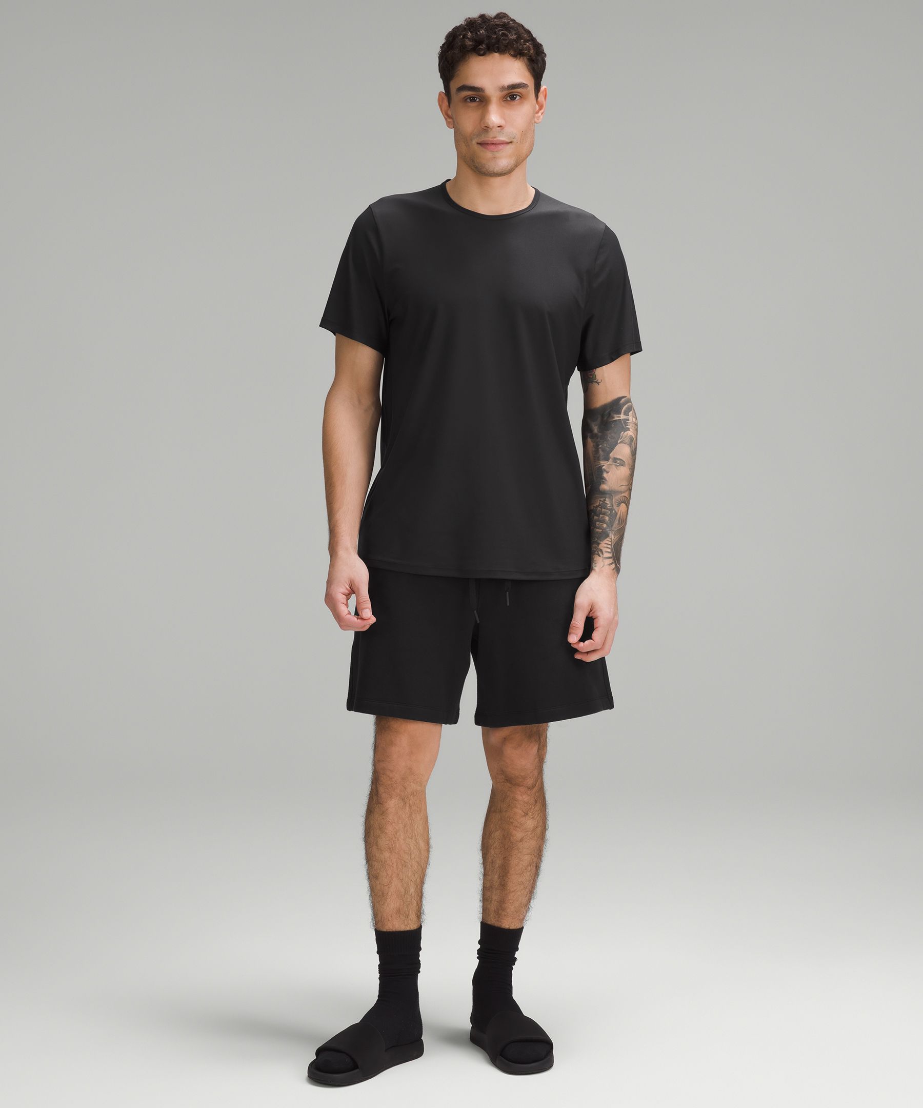 Shop Lululemon Ultra-soft Nulu Short-sleeve T-shirt