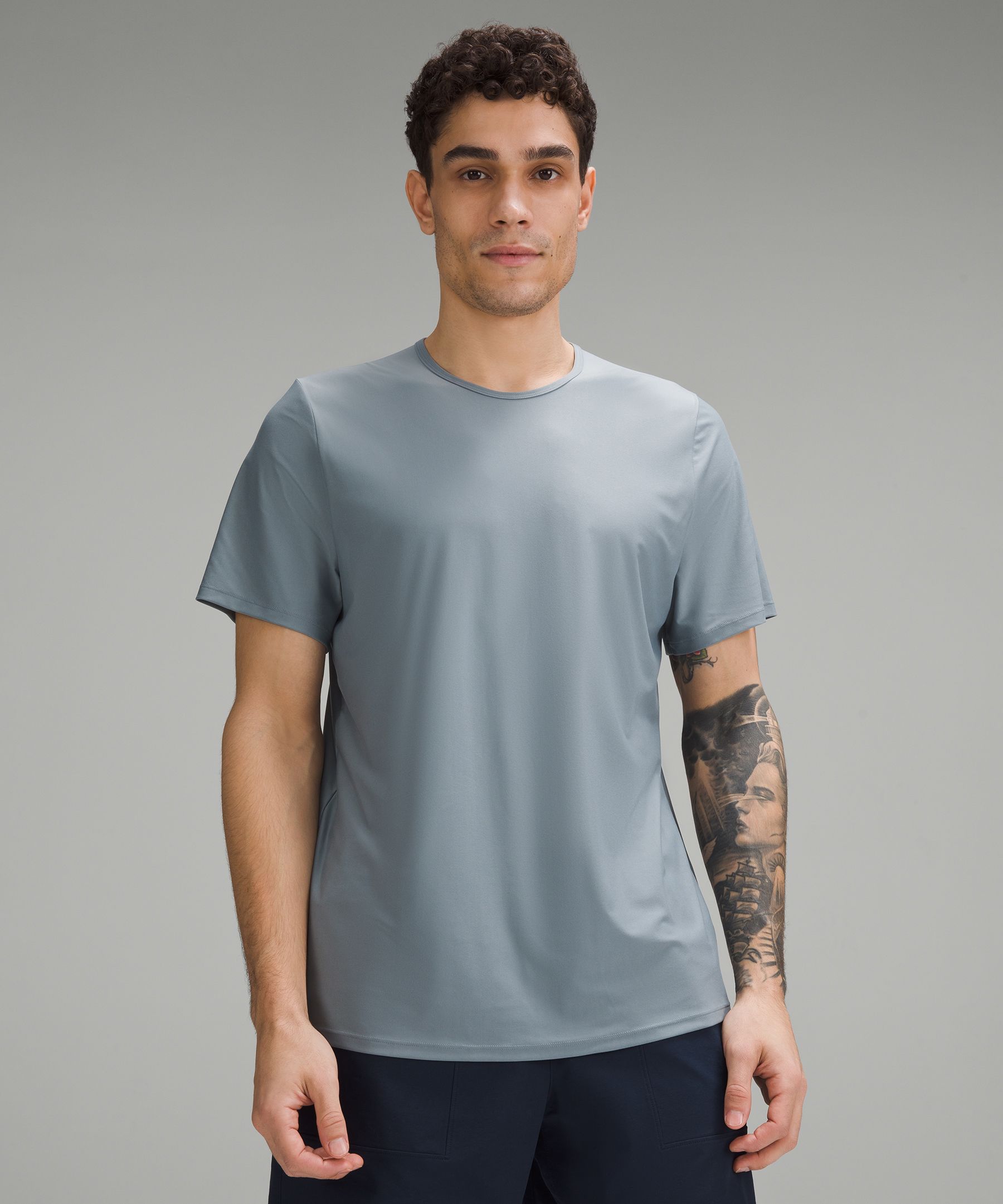 Shop Lululemon Ultra-soft Nulu Short-sleeve T-shirt