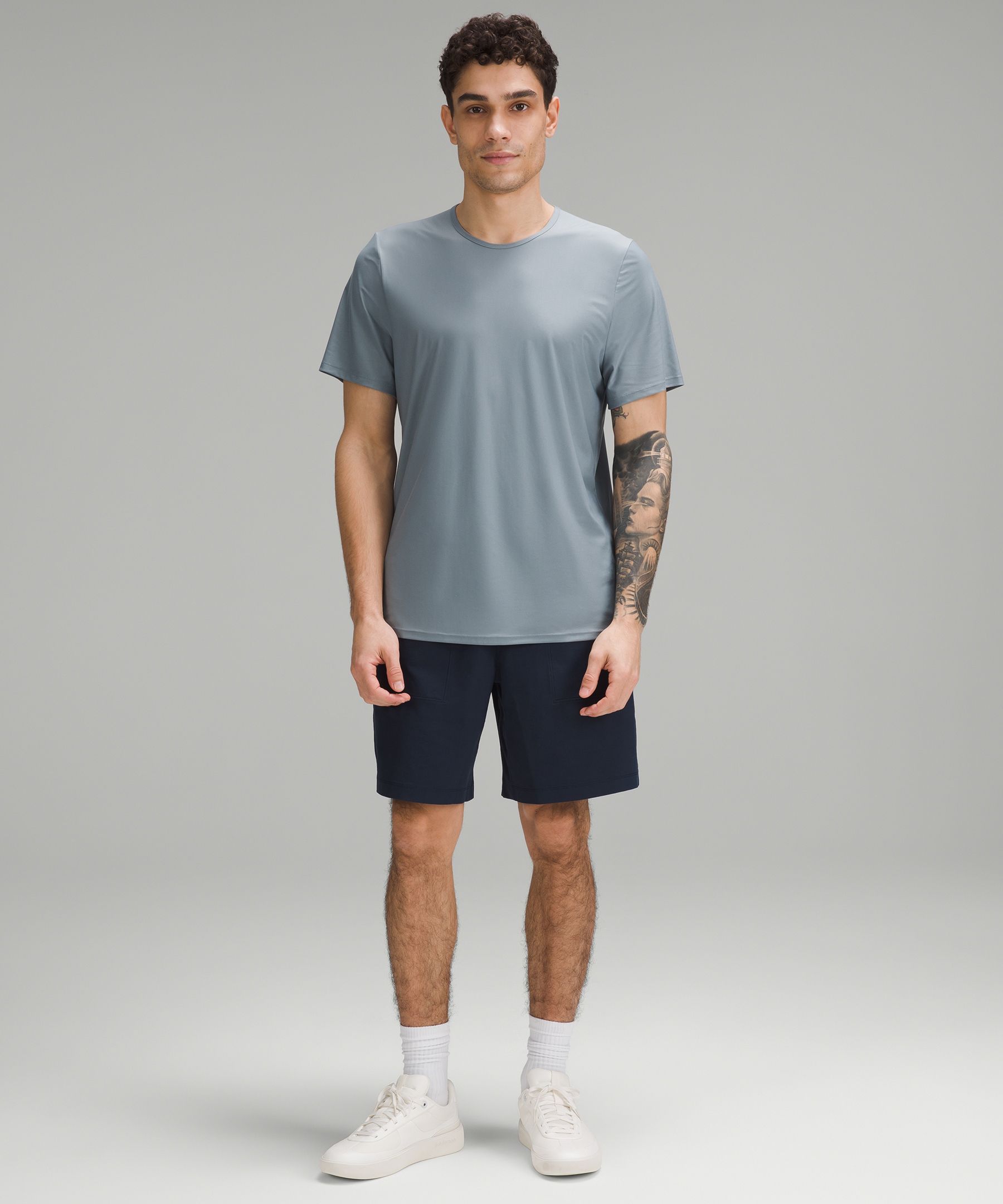 Shop Lululemon Ultra-soft Nulu Short-sleeve T-shirt