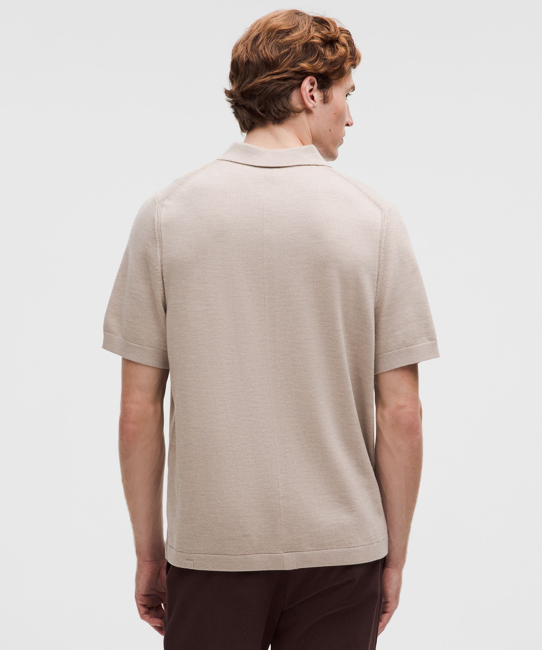 New Venture Short-Sleeve Knit Polo Shirt