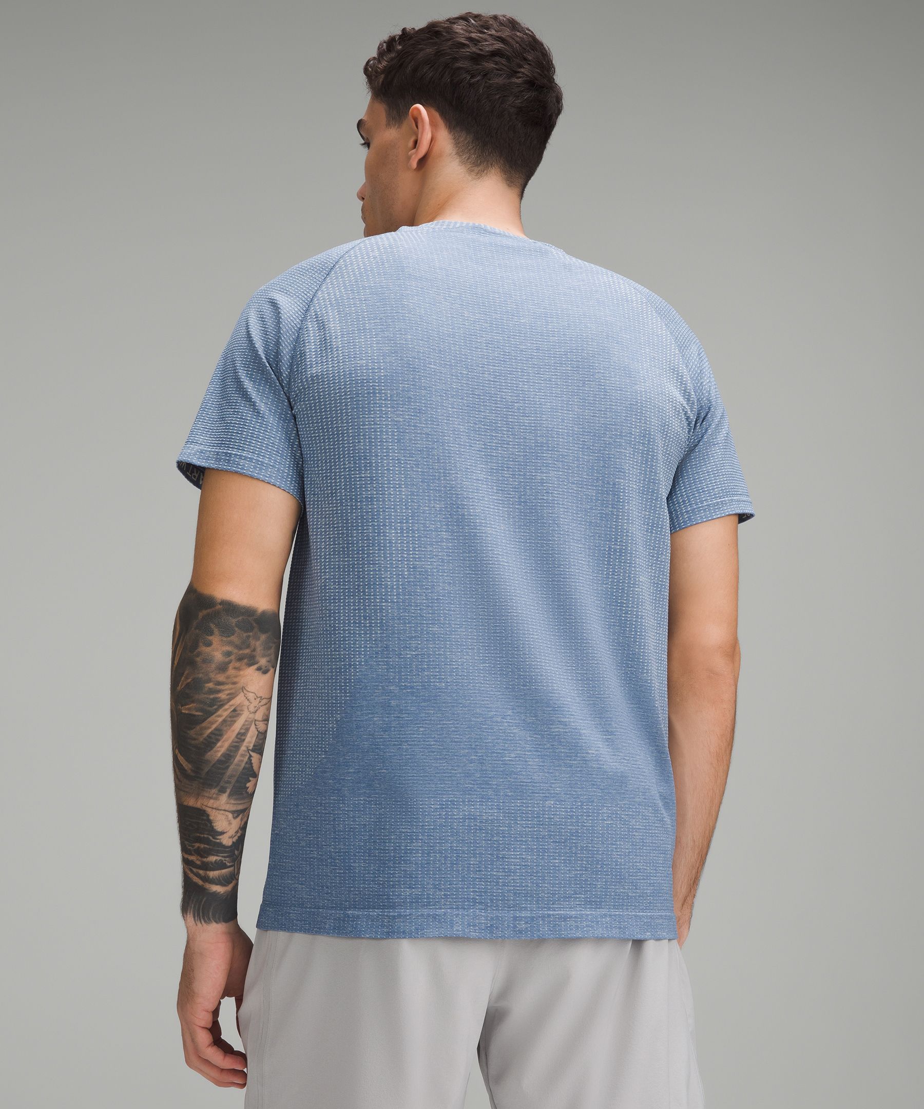 lululemon Metal Vent Tech Short Sleeve – Mineral Blue – Baptiste