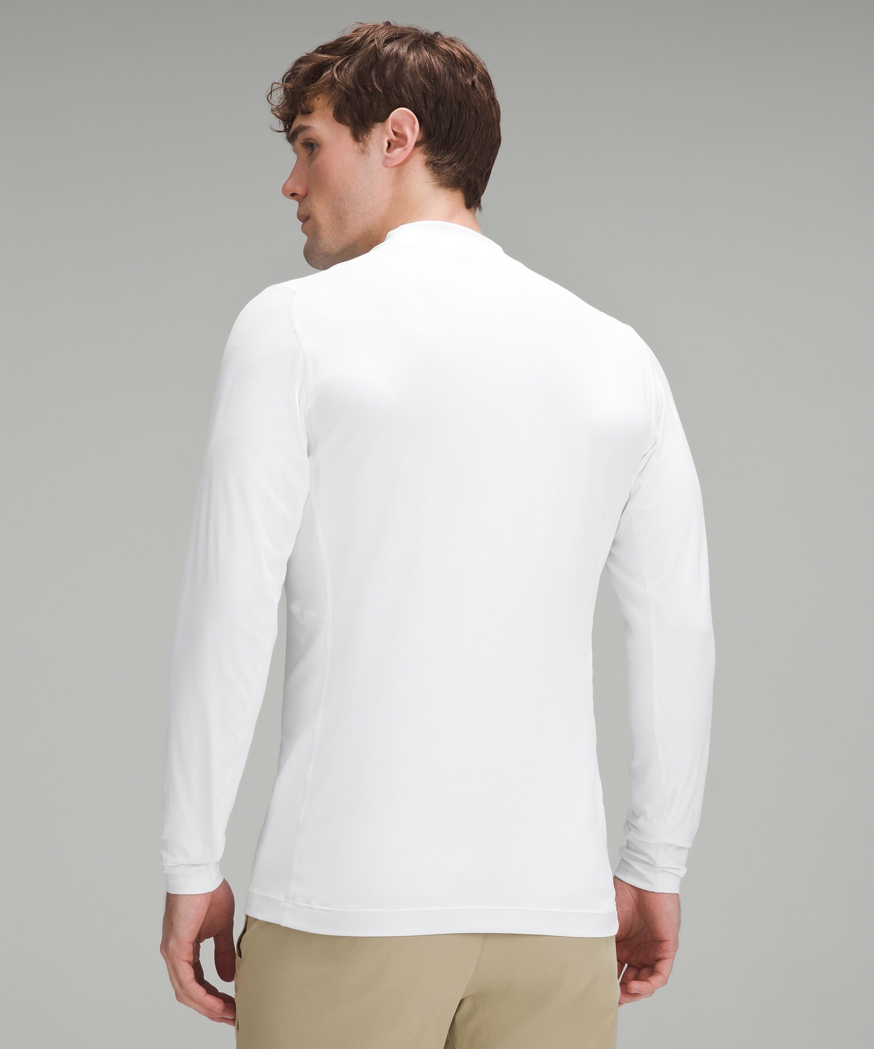 Shop Lululemon Mockneck Golf Long-sleeve Baselayer