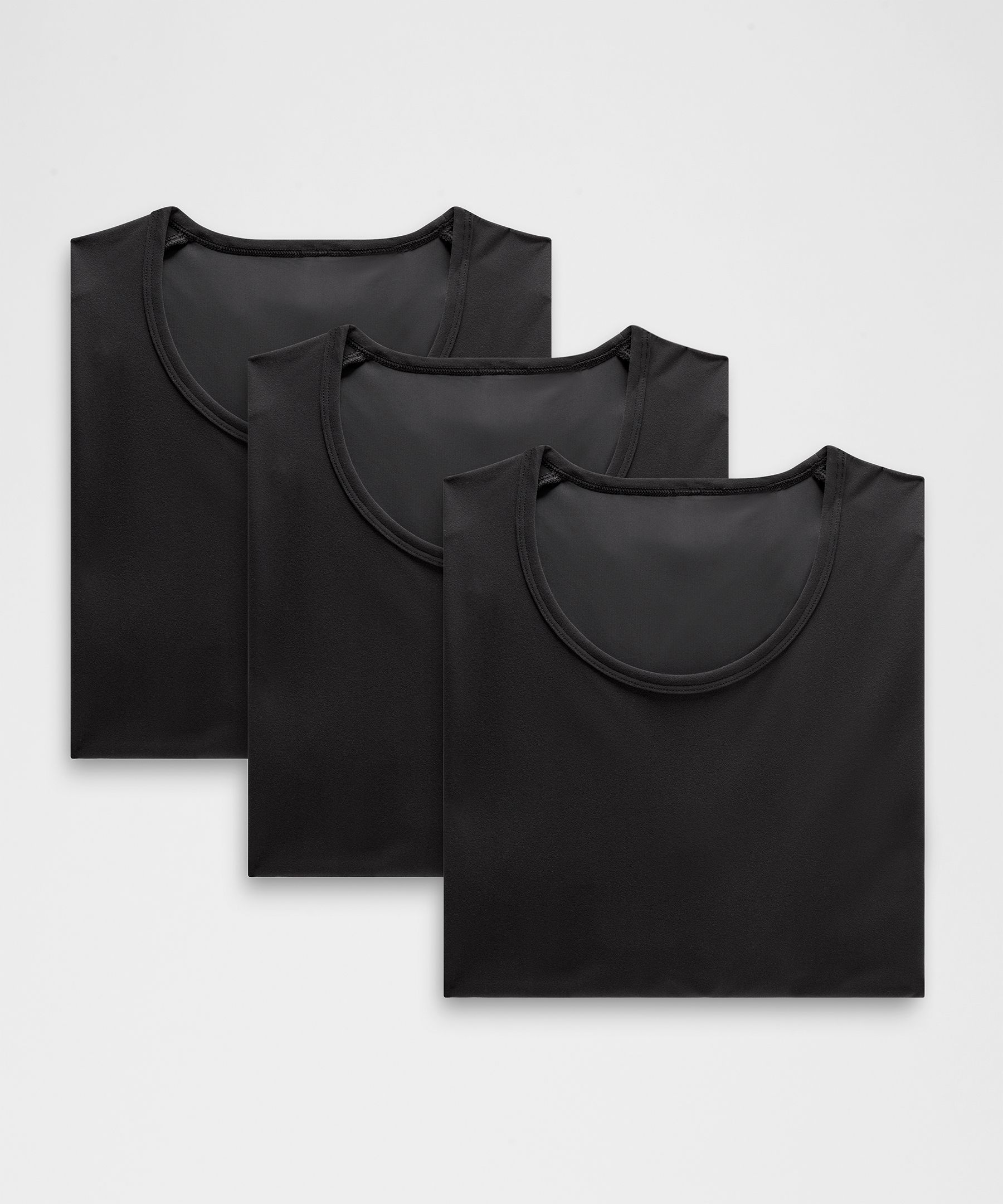 lululemon – Men's Ultra-Soft Nulu Short-Sleeve T-Shirt 3 Pack – Color Black – Size S