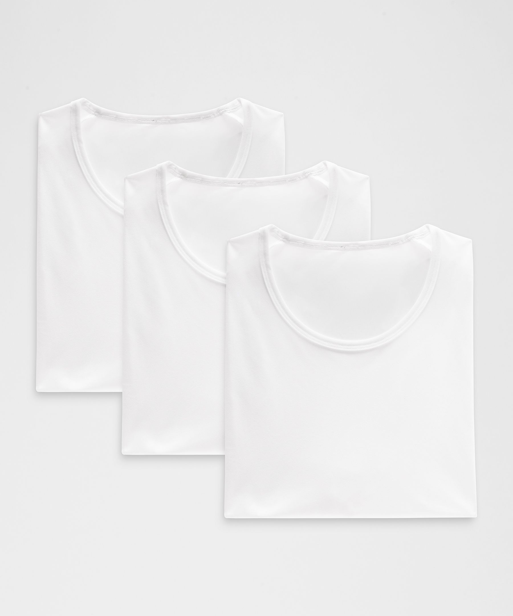 lululemon – Men's Ultra-Soft Nulu Short-Sleeve T-Shirt 3 Pack – Color White – Size L