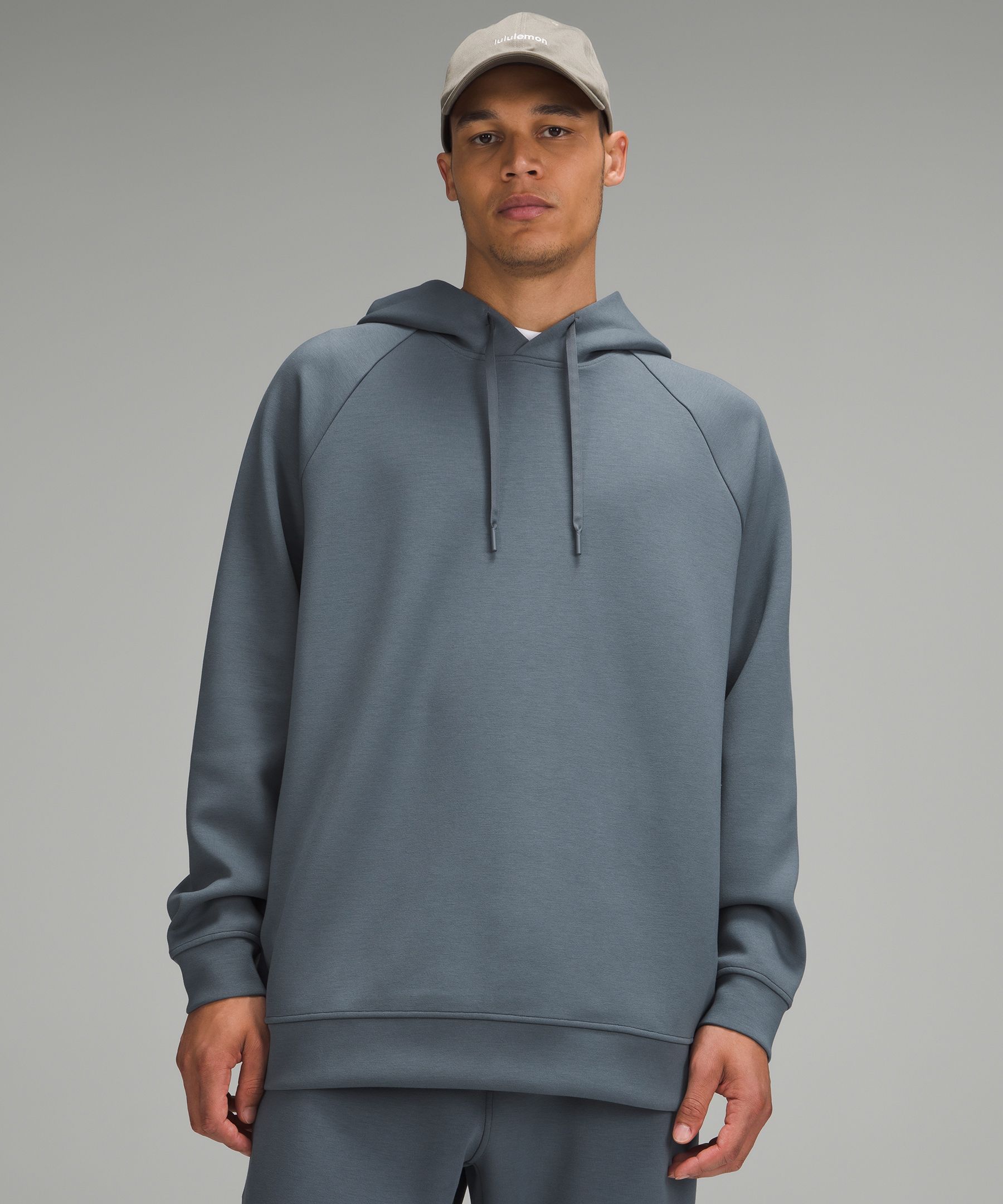 Smooth Spacer Classic-Fit Pullover Hoodie - Blue