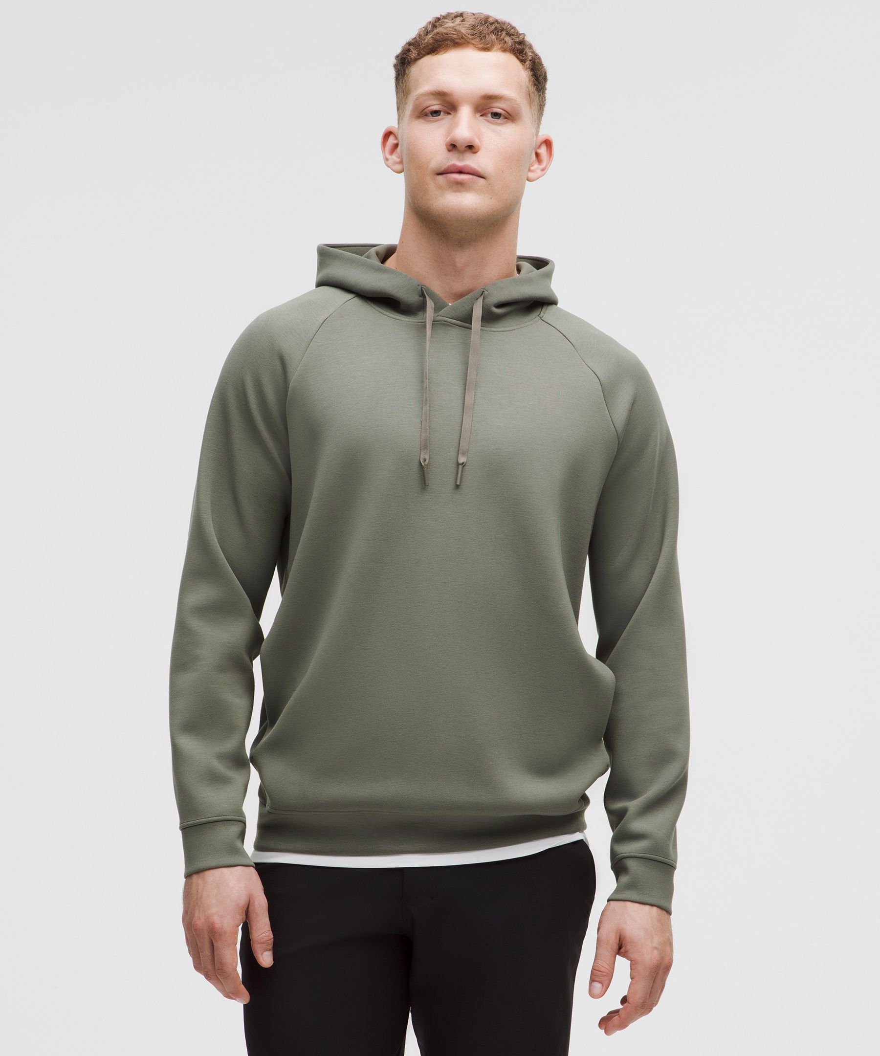 Smooth Spacer Classic-Fit Pullover Hoodie