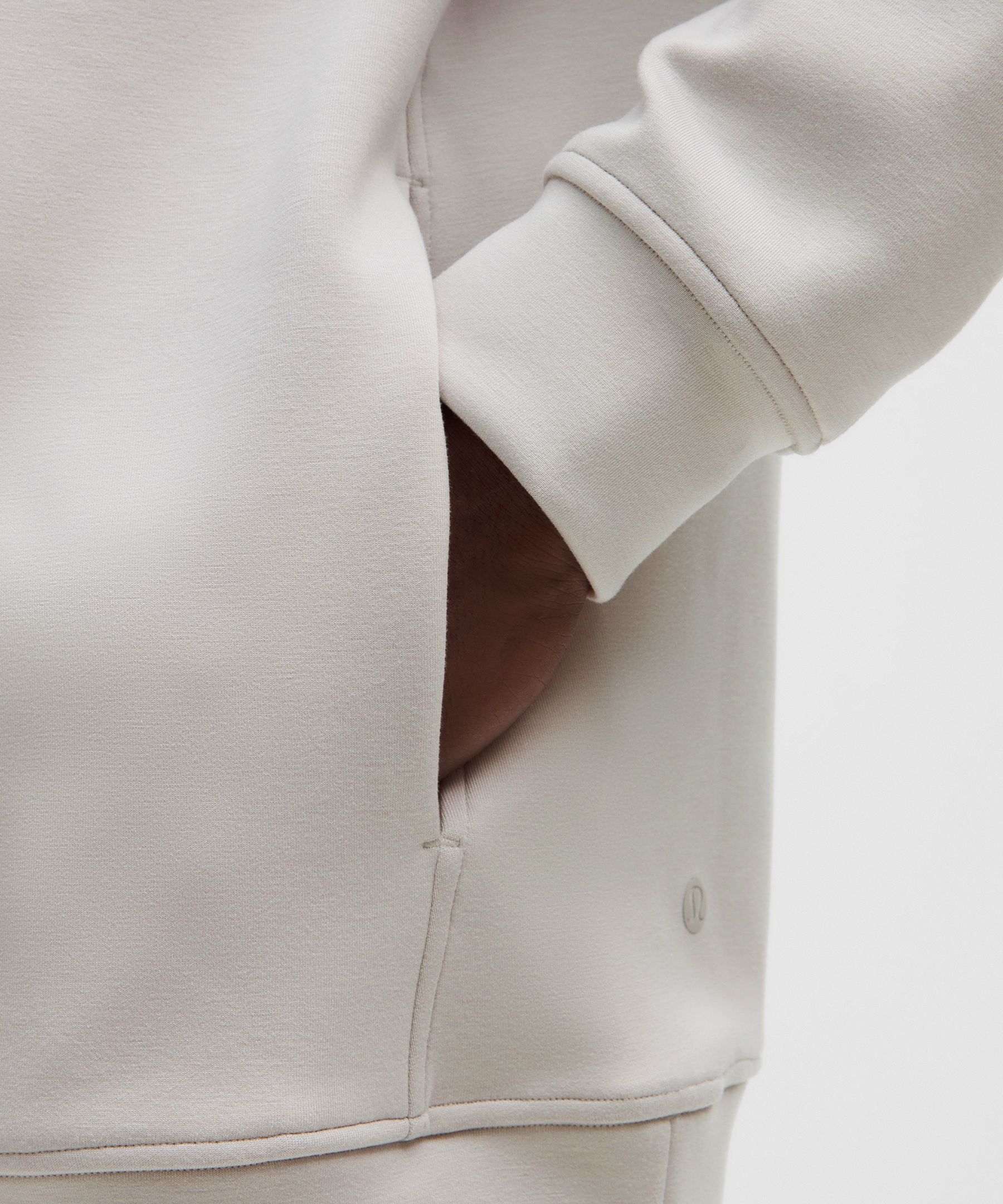 Smooth Spacer Classic-Fit Pullover Hoodie