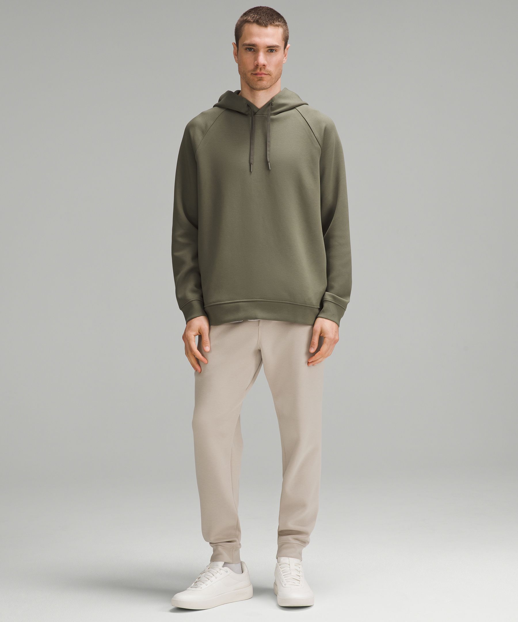 Shop Lululemon Smooth Spacer Classic-fit Pullover Hoodie