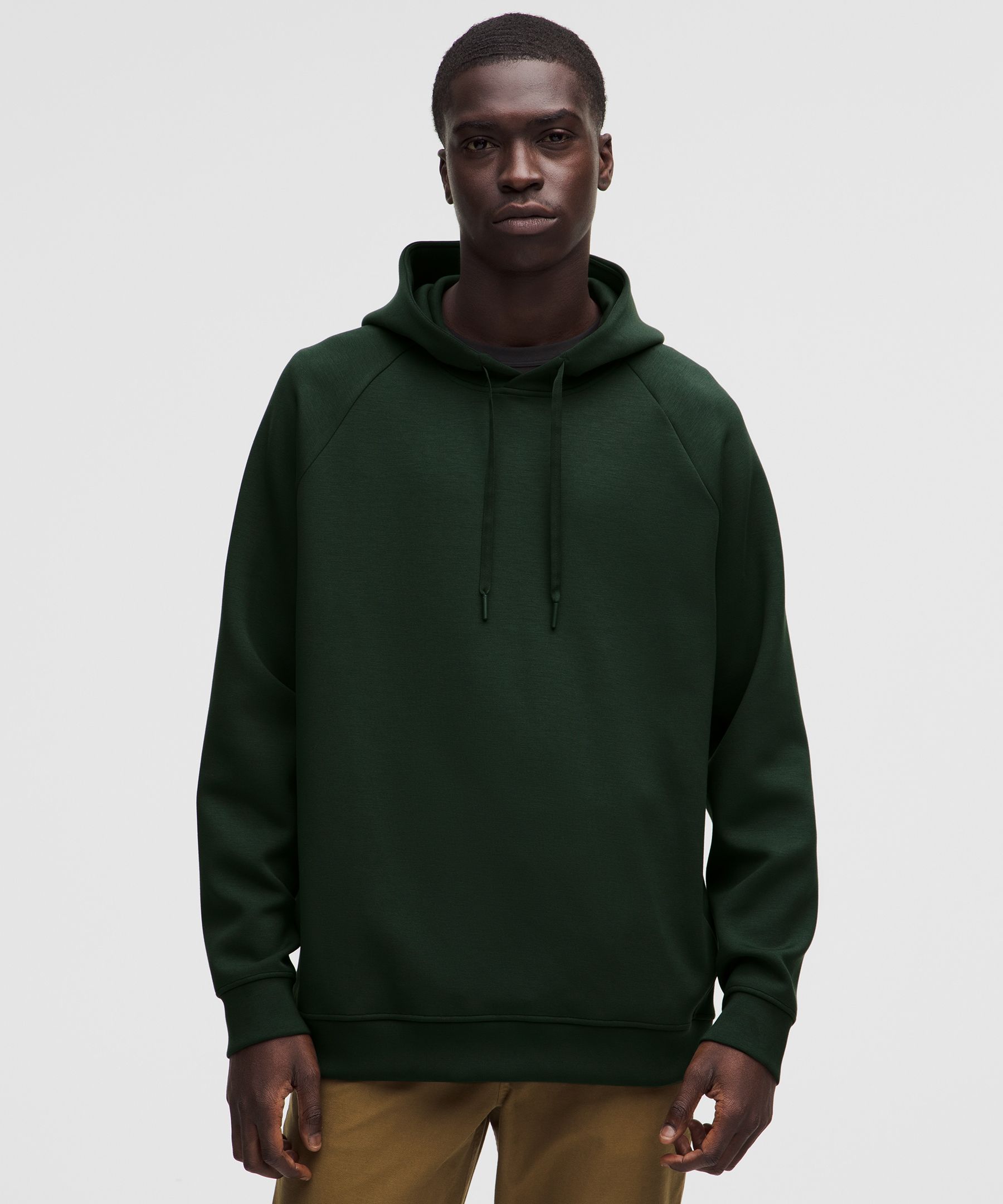 Smooth Spacer Classic-Fit Pullover Hoodie - Green