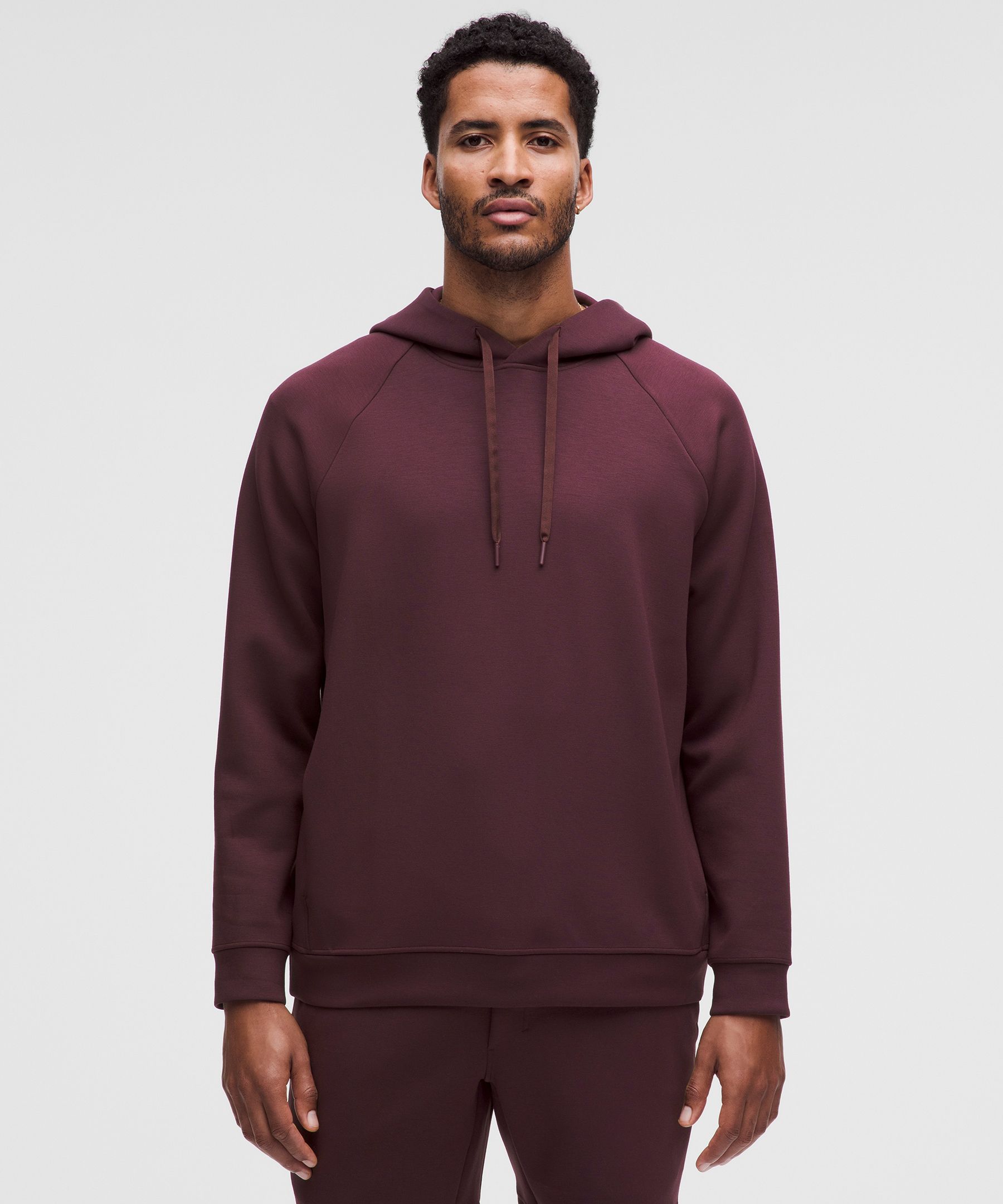 Smooth Spacer Classic-Fit Pullover Hoodie - Purple