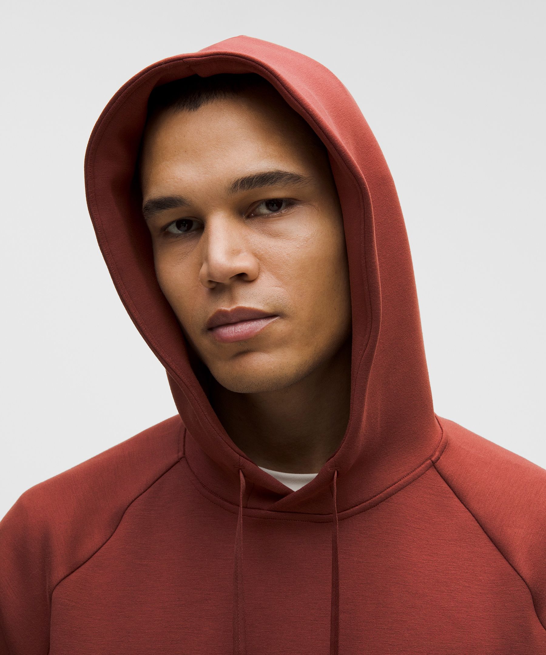 Lululemon Smooth Spacer Classic-fit Pullover Hoodie In Red