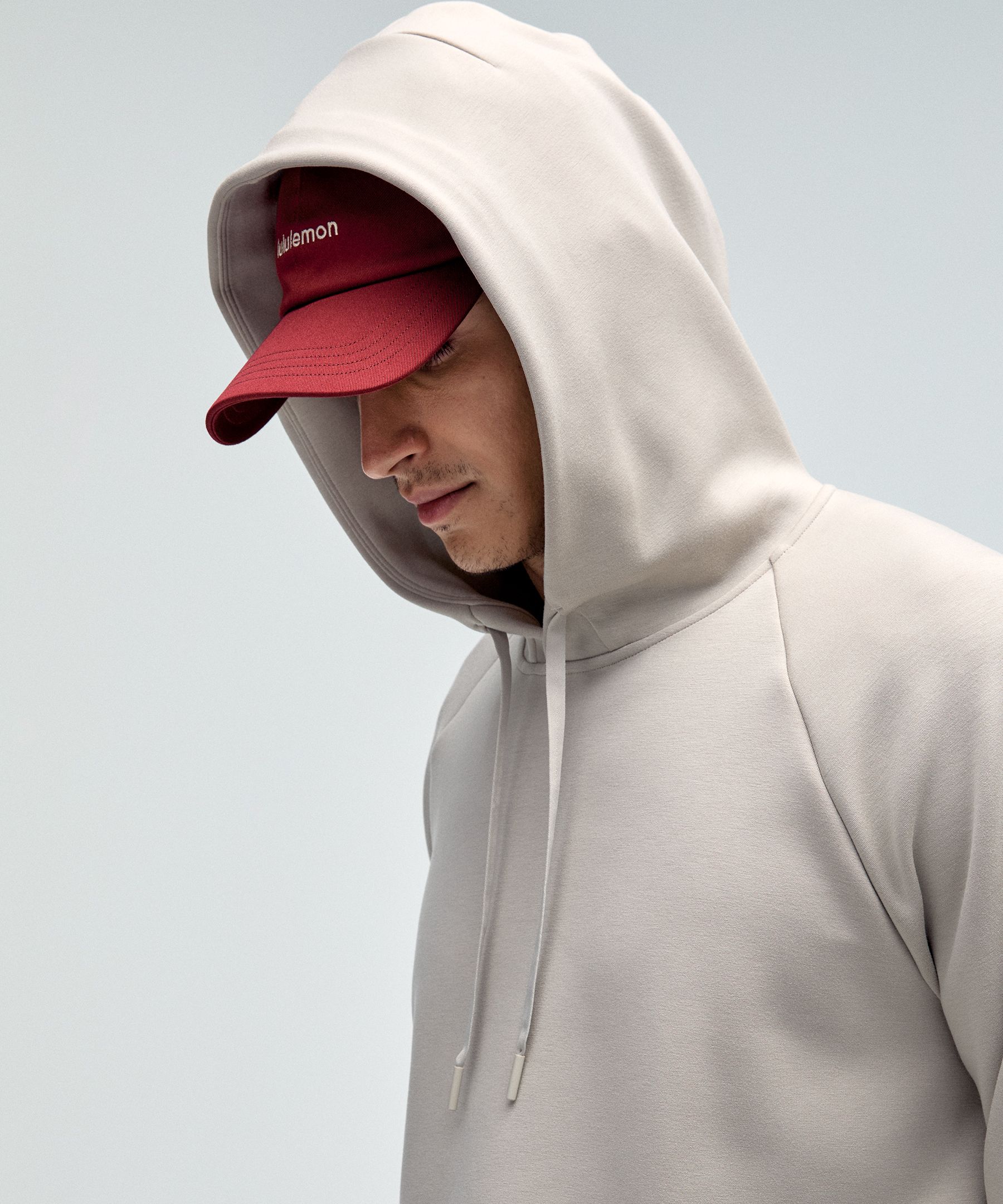 Shop Lululemon Smooth Spacer Classic-fit Pullover Hoodie