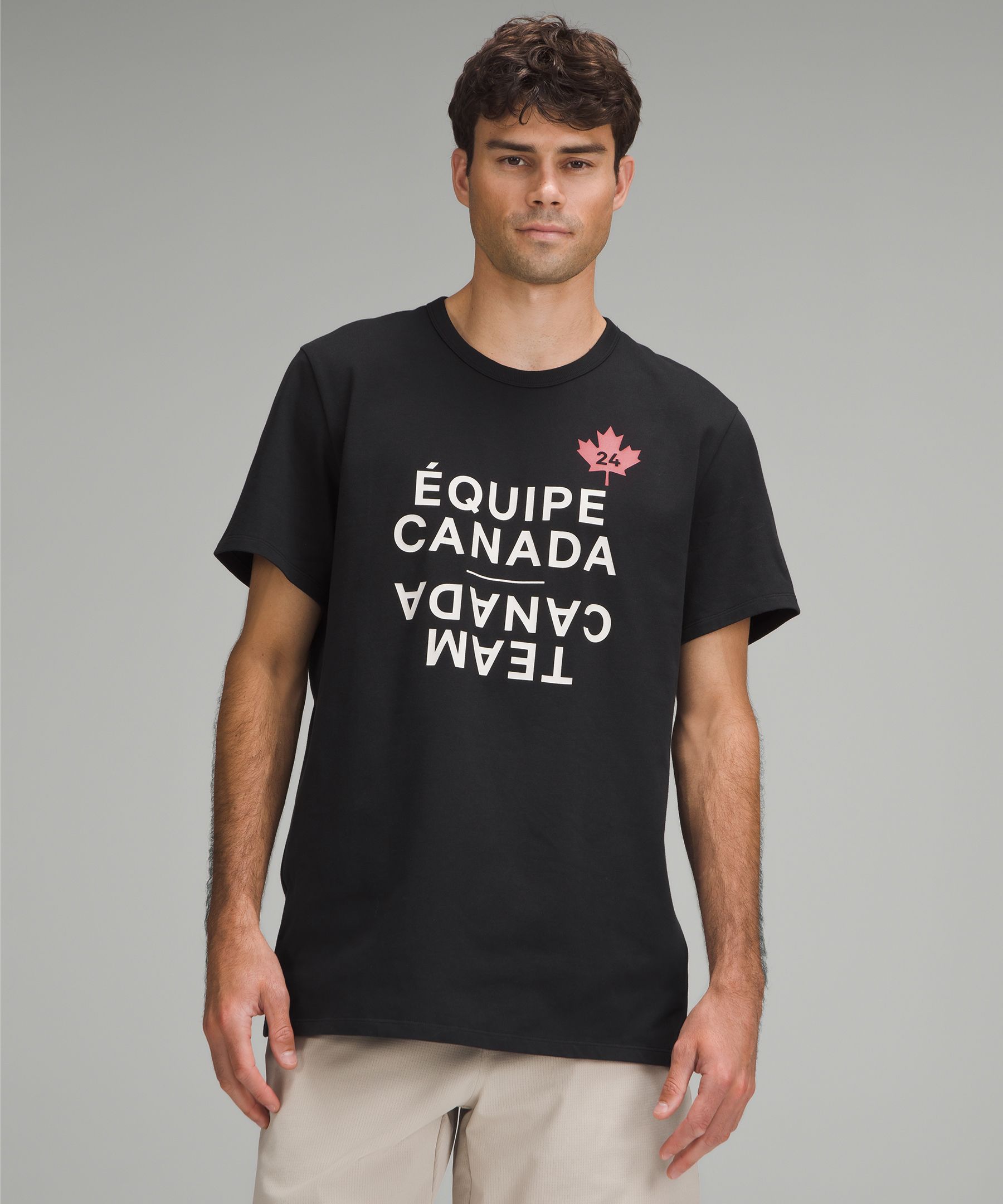 Team Canada lululemon Fundamental Cotton T-Shirt *COC Logo | Men's Short Sleeve Shirts & Tee's