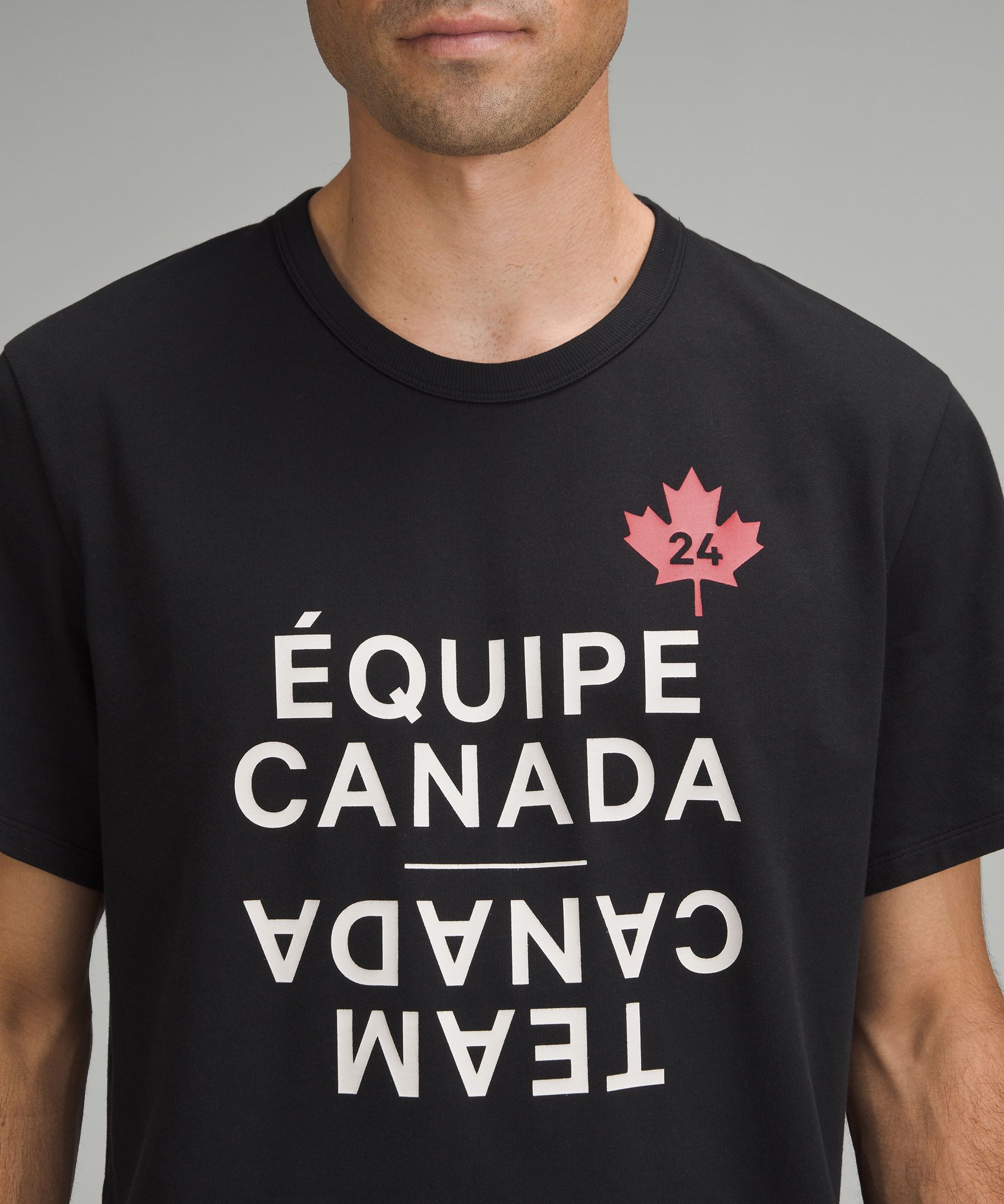 Team Canada lululemon Fundamental Cotton T-Shirt *COC Logo | Men's Short Sleeve Shirts & Tee's