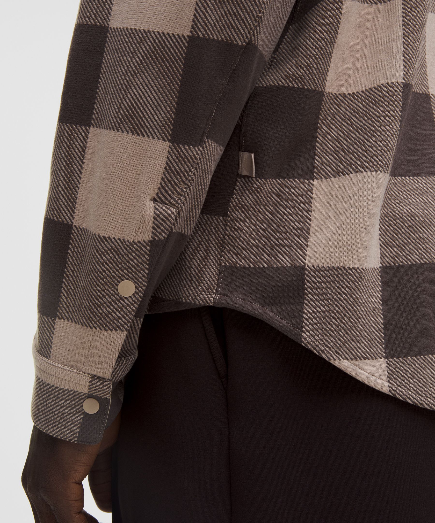 Lululemon Soft Knit Overshirt In Brown