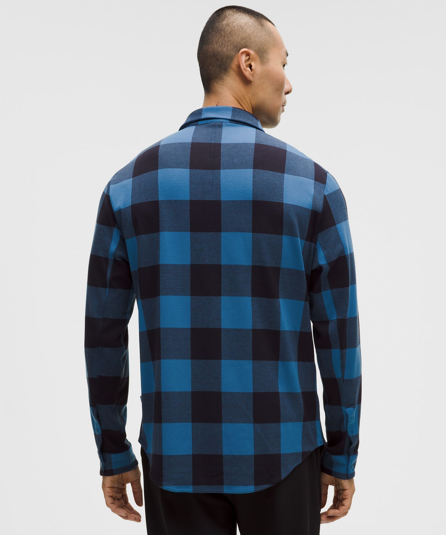 Lululemon Soft Knit Overshirt In Blue