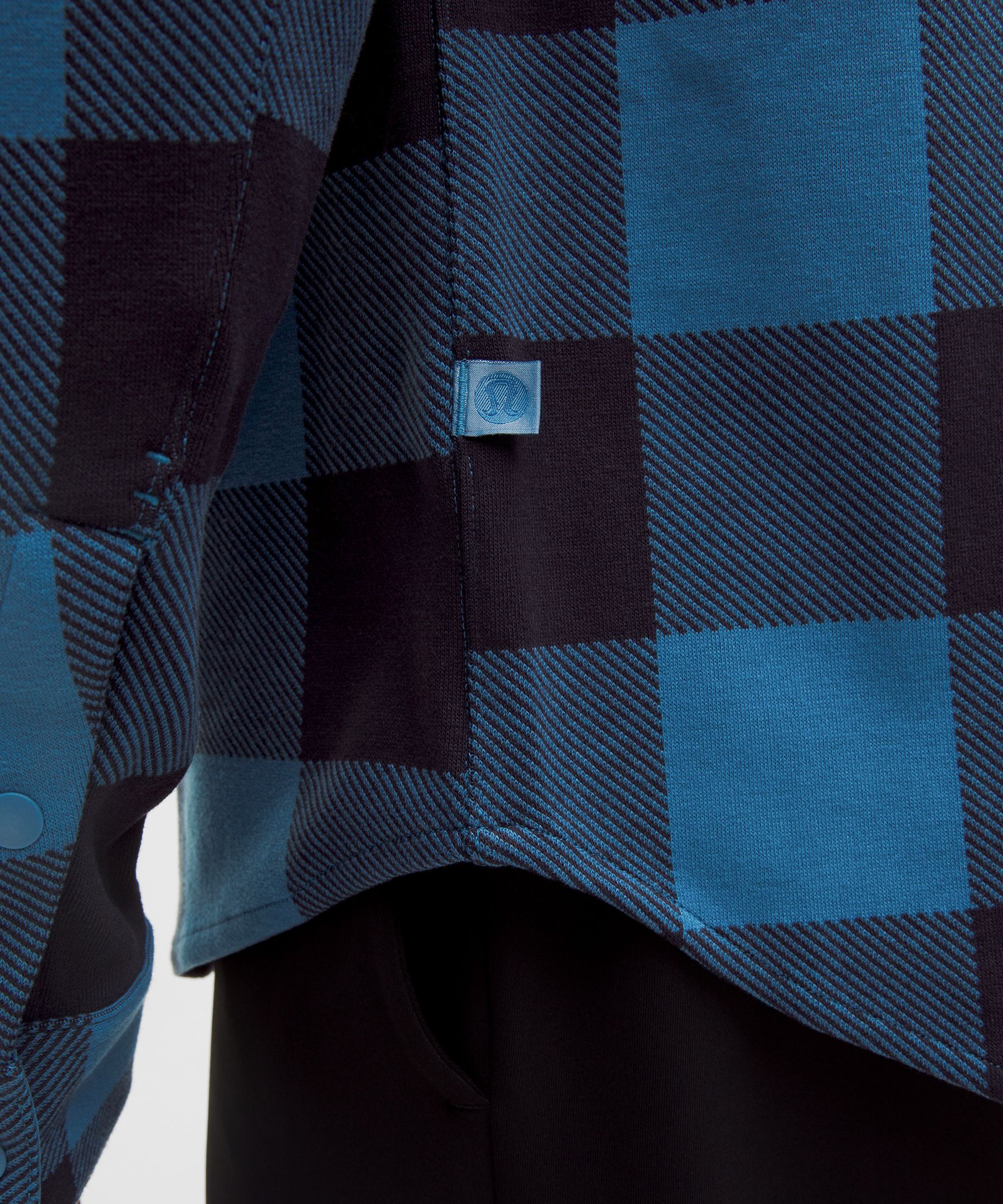 Lululemon Soft Knit Overshirt In Blue