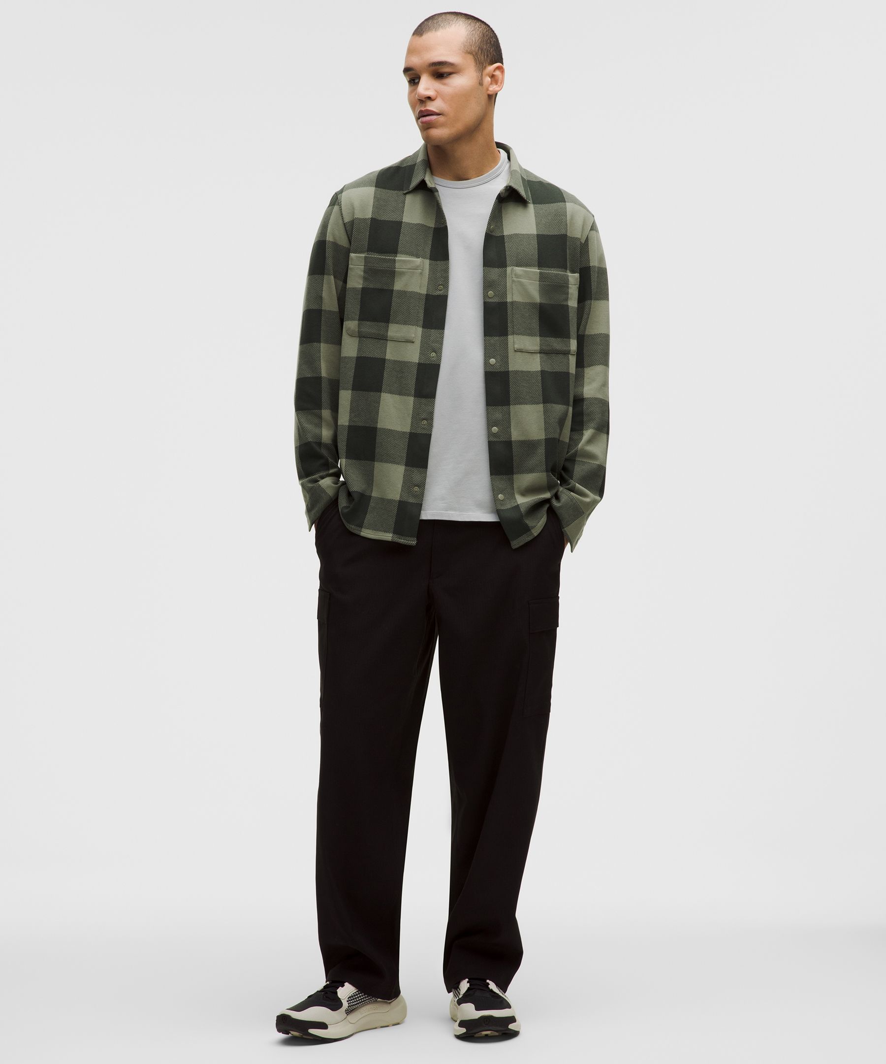 Lululemon Soft Knit Overshirt In Green