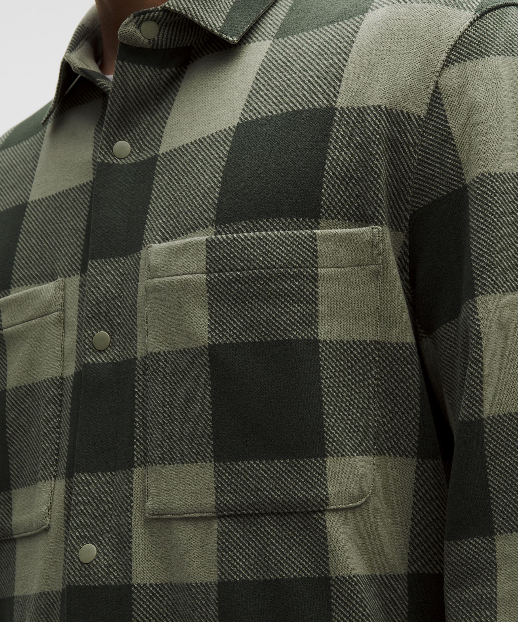Lululemon Soft Knit Overshirt In Green