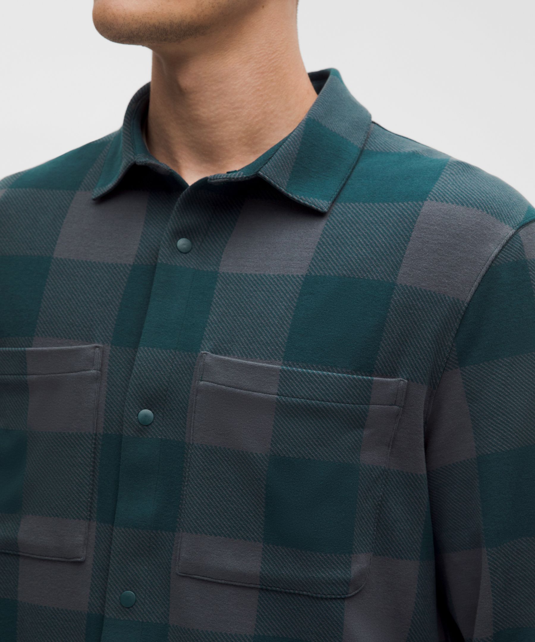 Soft Knit Overshirt | Men's Long Sleeve Shirts