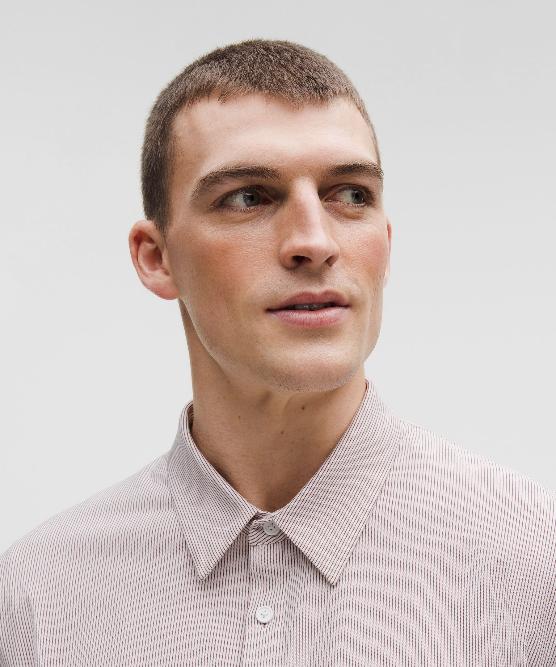 Lululemon Commission Long-sleeve Shirt In Brown