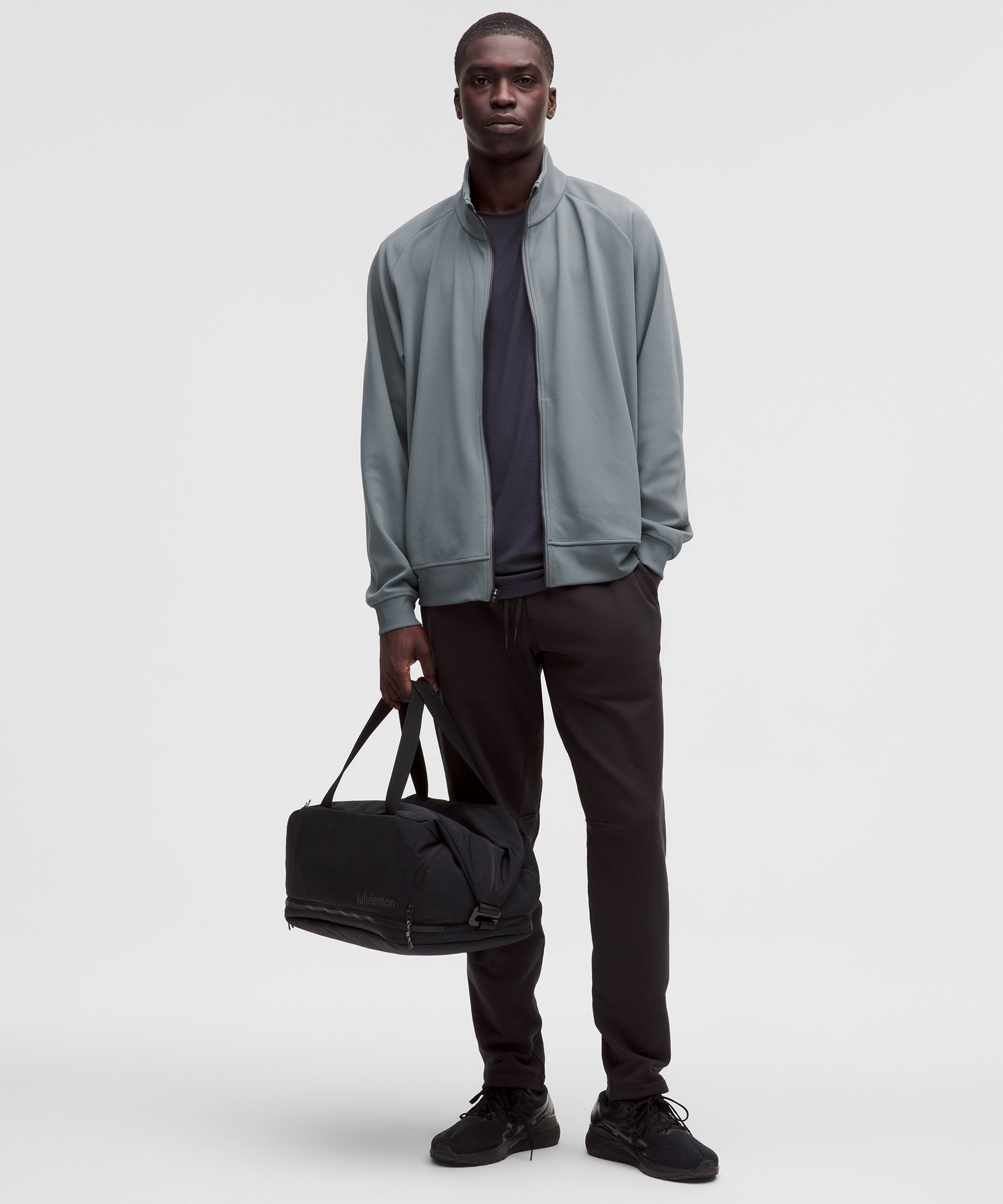 Relaxed-Fit Smooth Twill Track Jacket