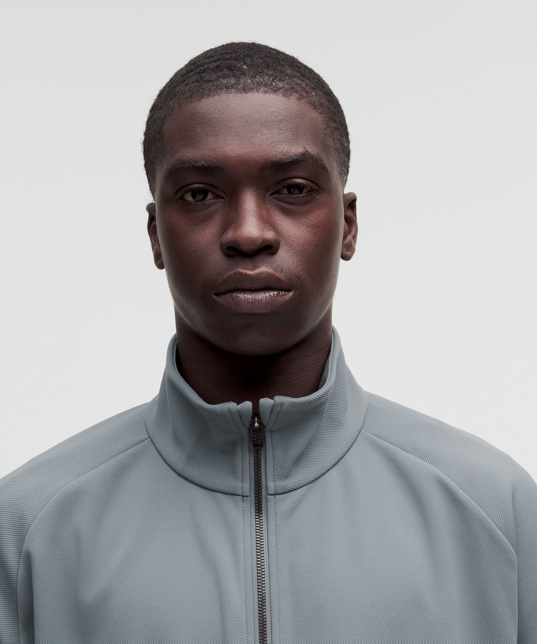 Relaxed-Fit Smooth Twill Track Jacket - thumbnail 4