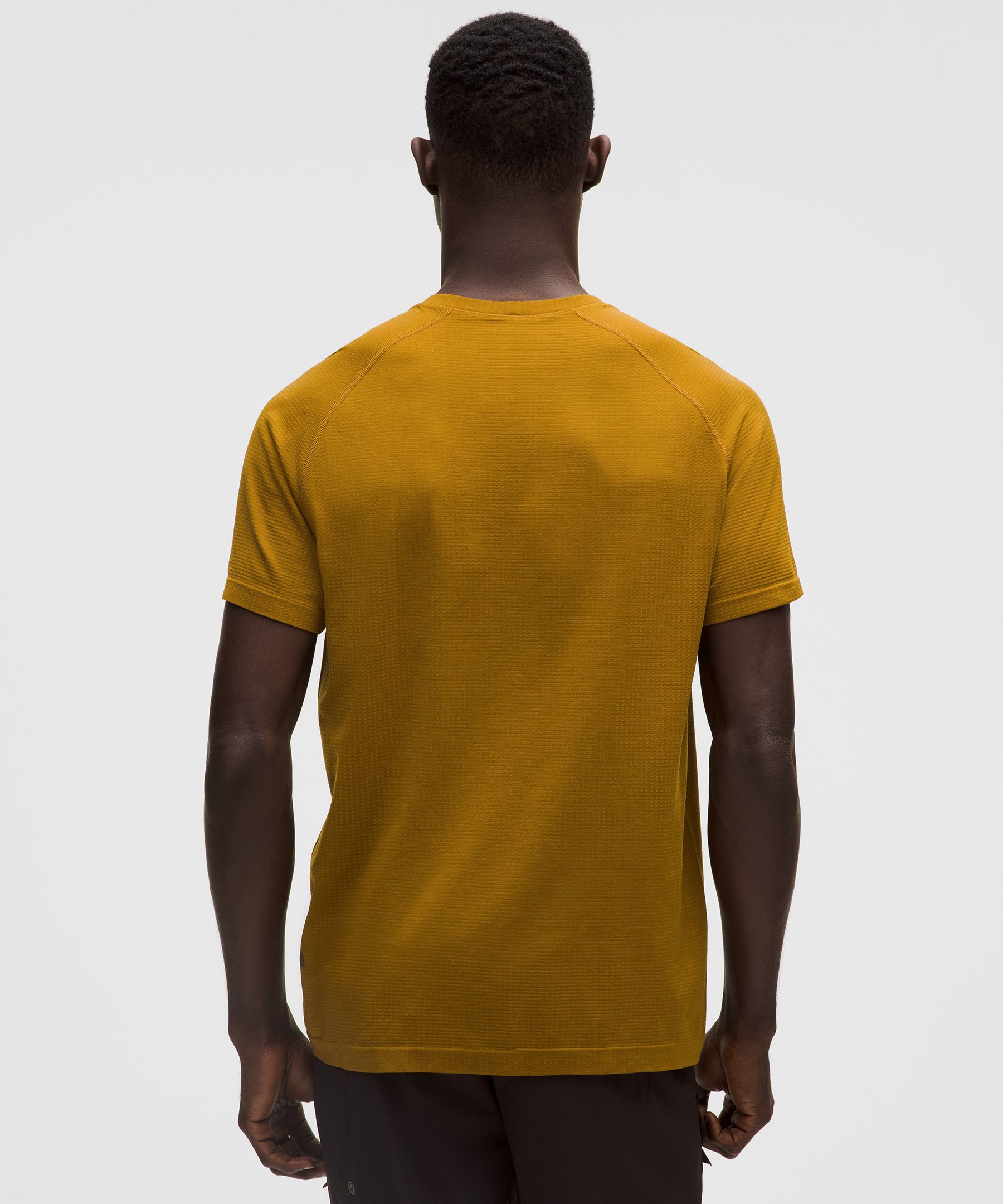 Lululemon Metal Vent Tech Short-sleeve Shirt In Yellow