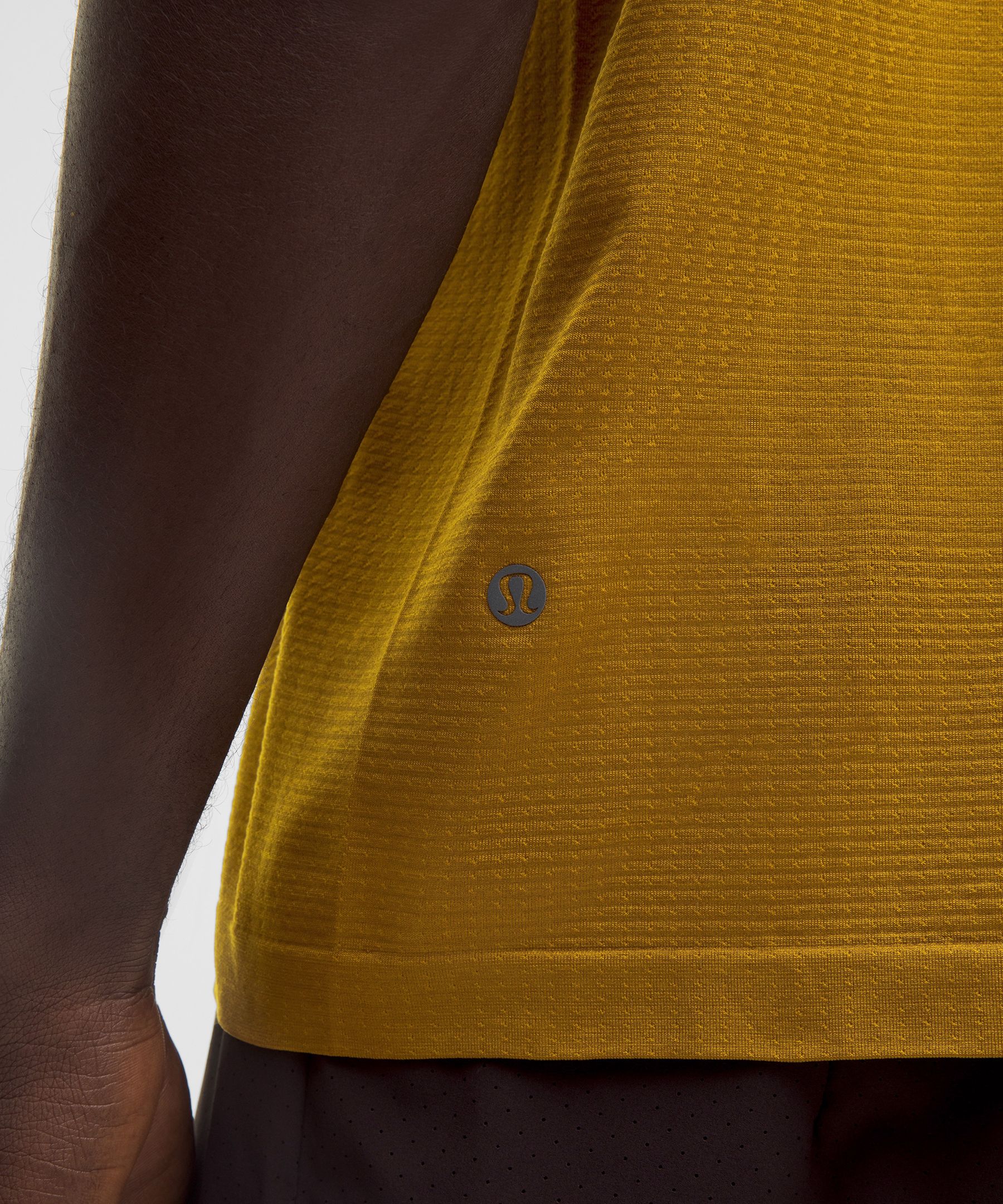 Lululemon Metal Vent Tech Short-sleeve Shirt In Yellow