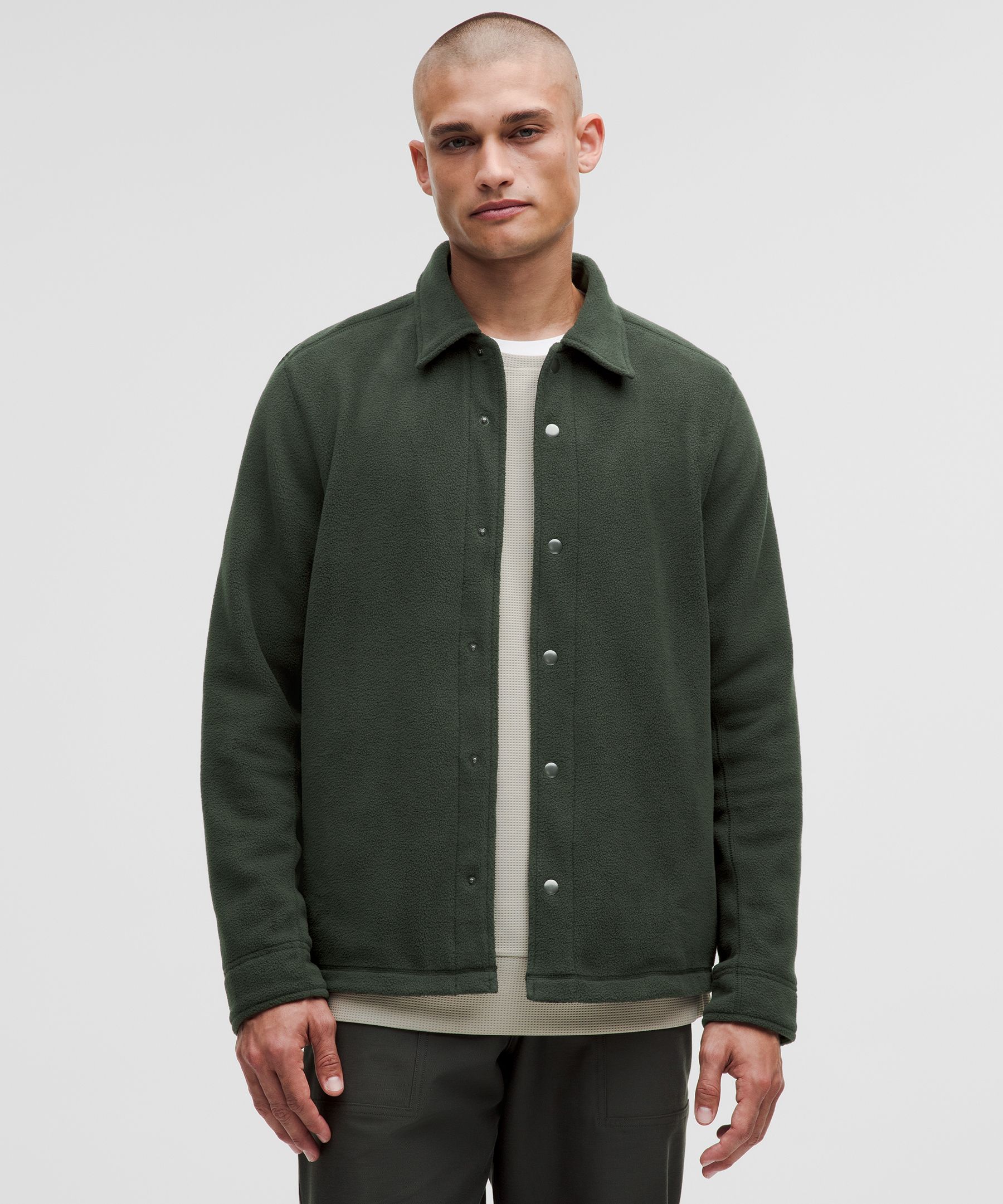 Fleece Classic-Fit Overshirt