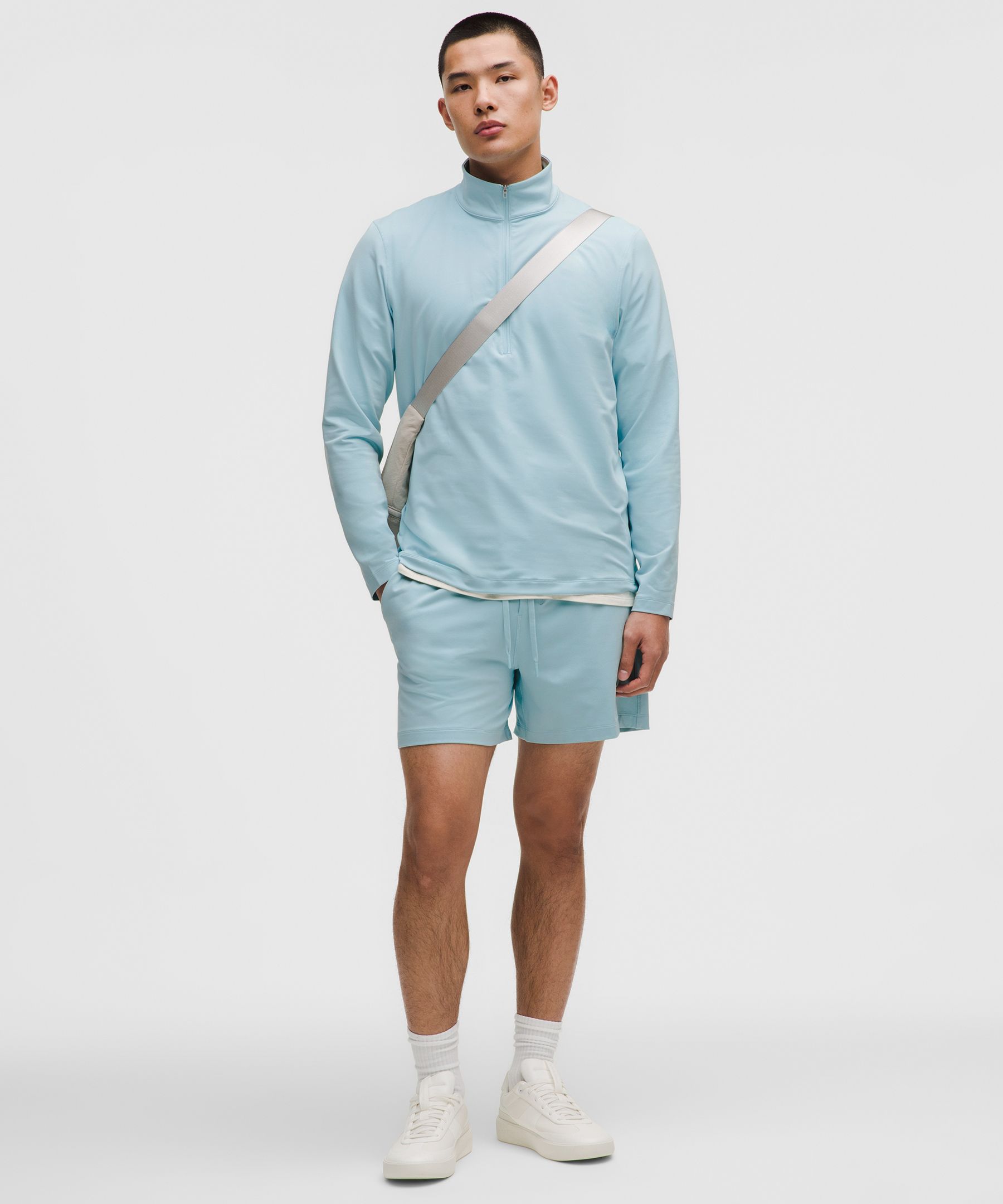 Soft Jersey Half Zip
