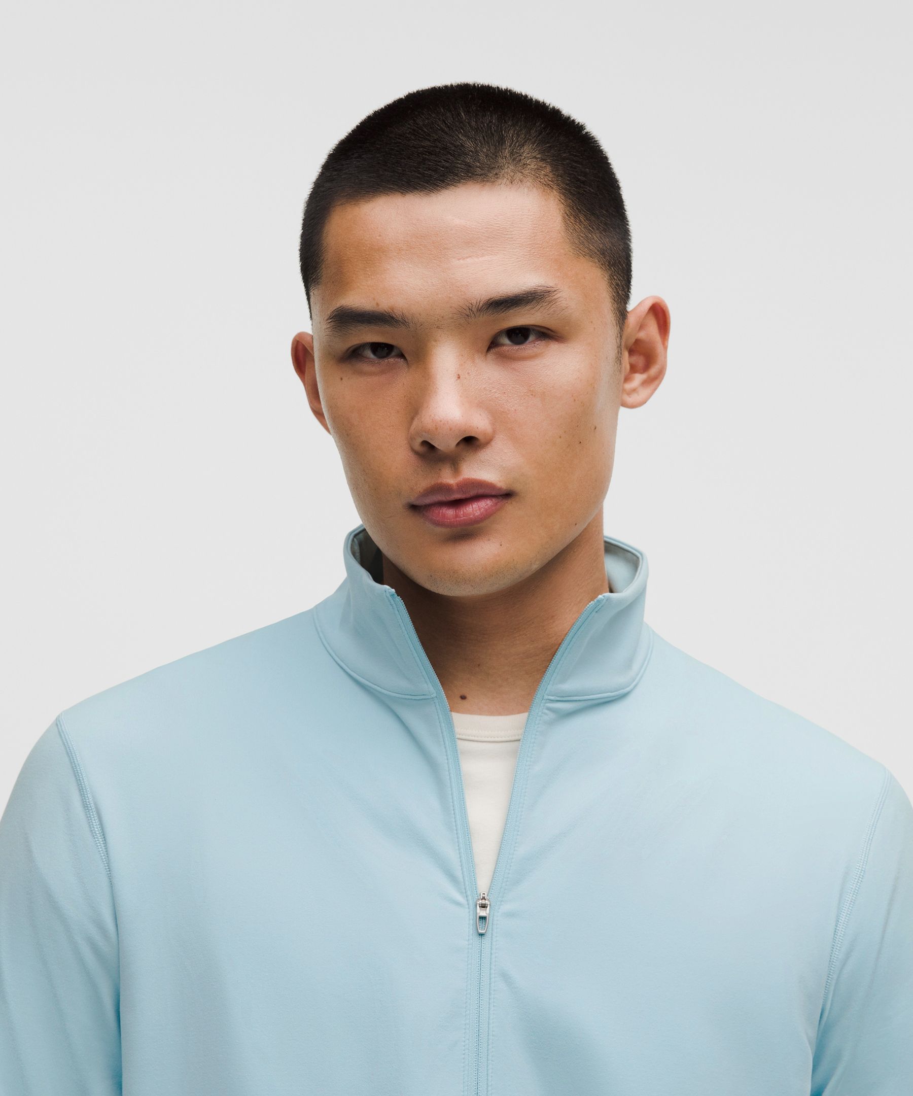 Soft Jersey Half Zip