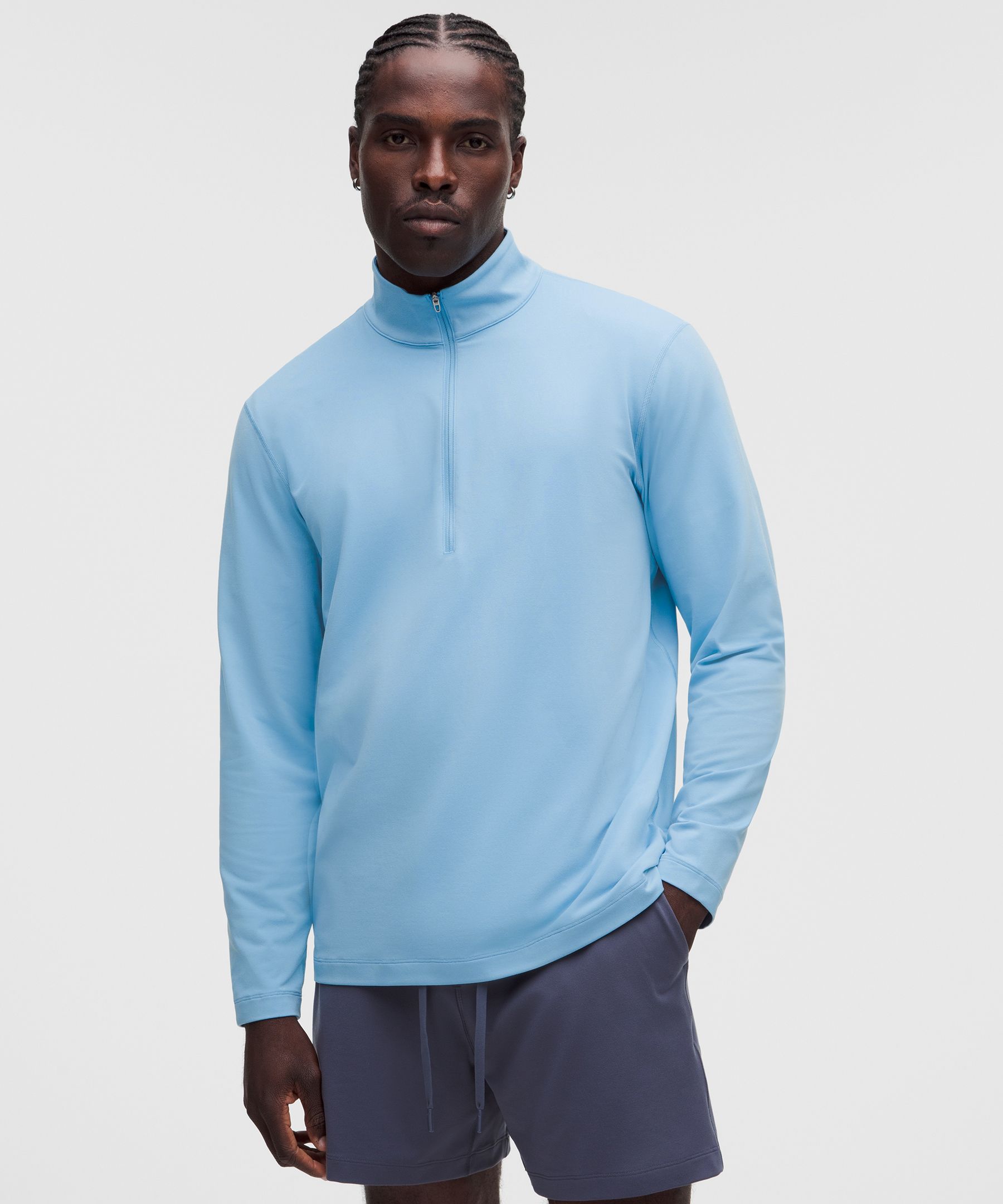Soft Jersey Half Zip
