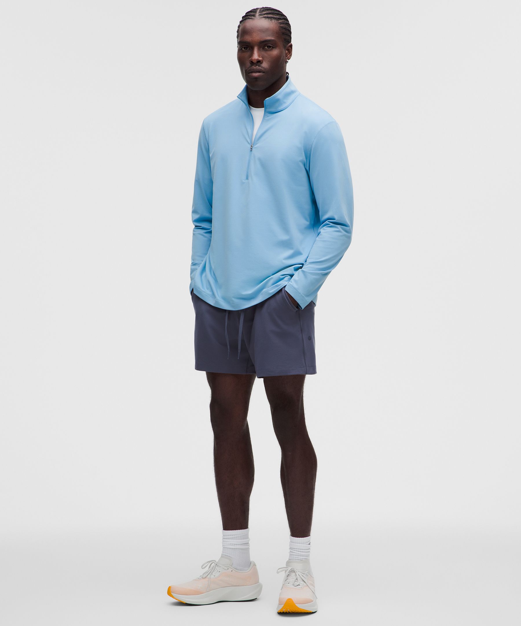 Soft Jersey Half Zip