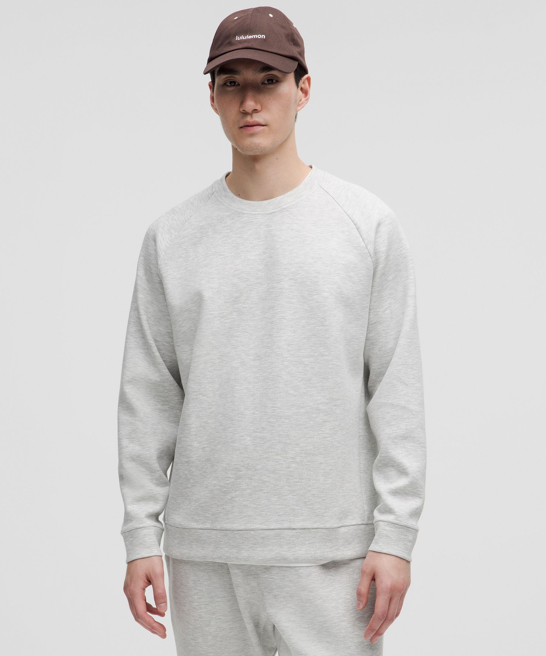 Smooth Spacer Classic-Fit Crew - Grey