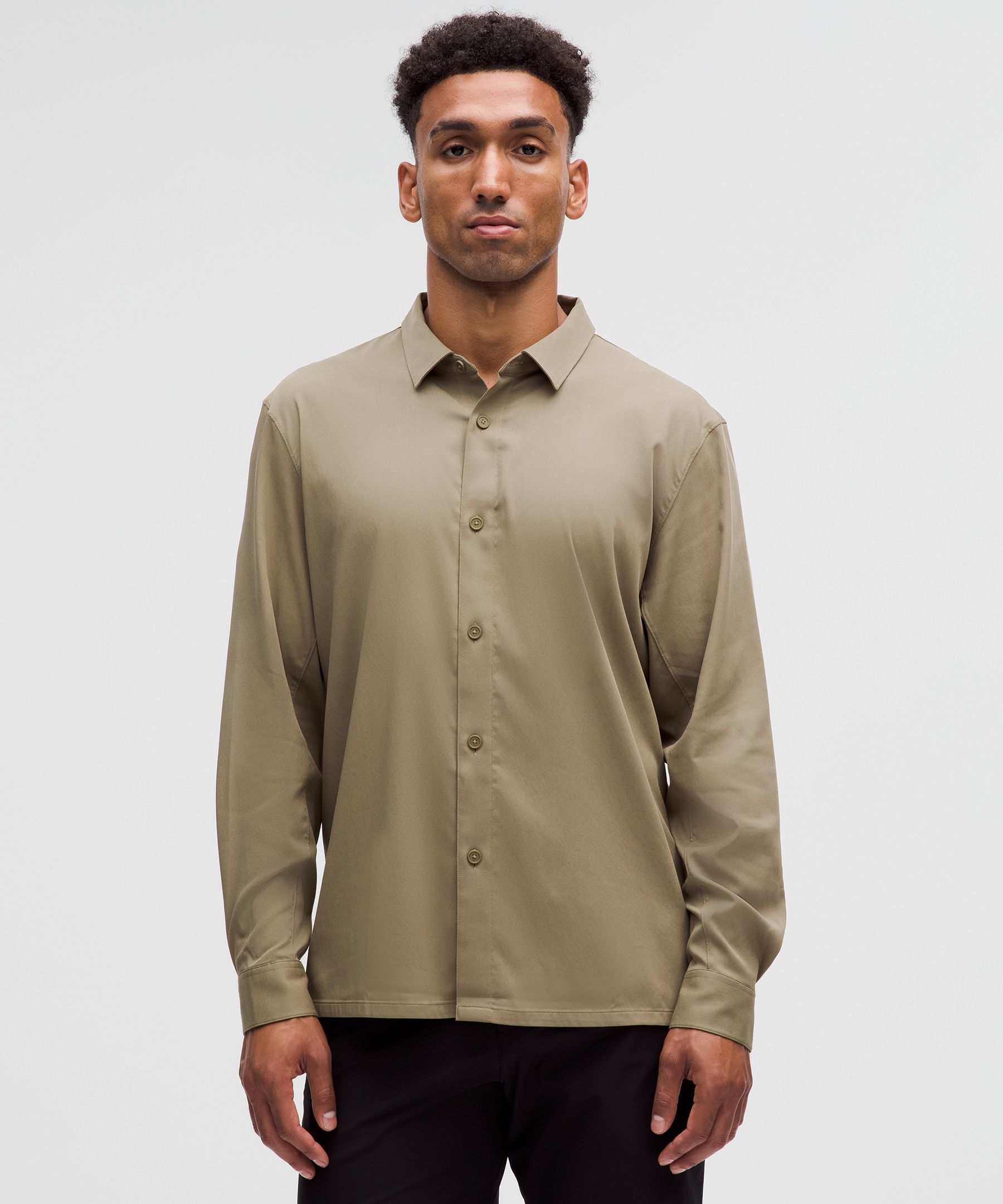 Relaxed-Fit Long-Sleeve Button-Up | Men's Long Sleeve Shirts | lululemon