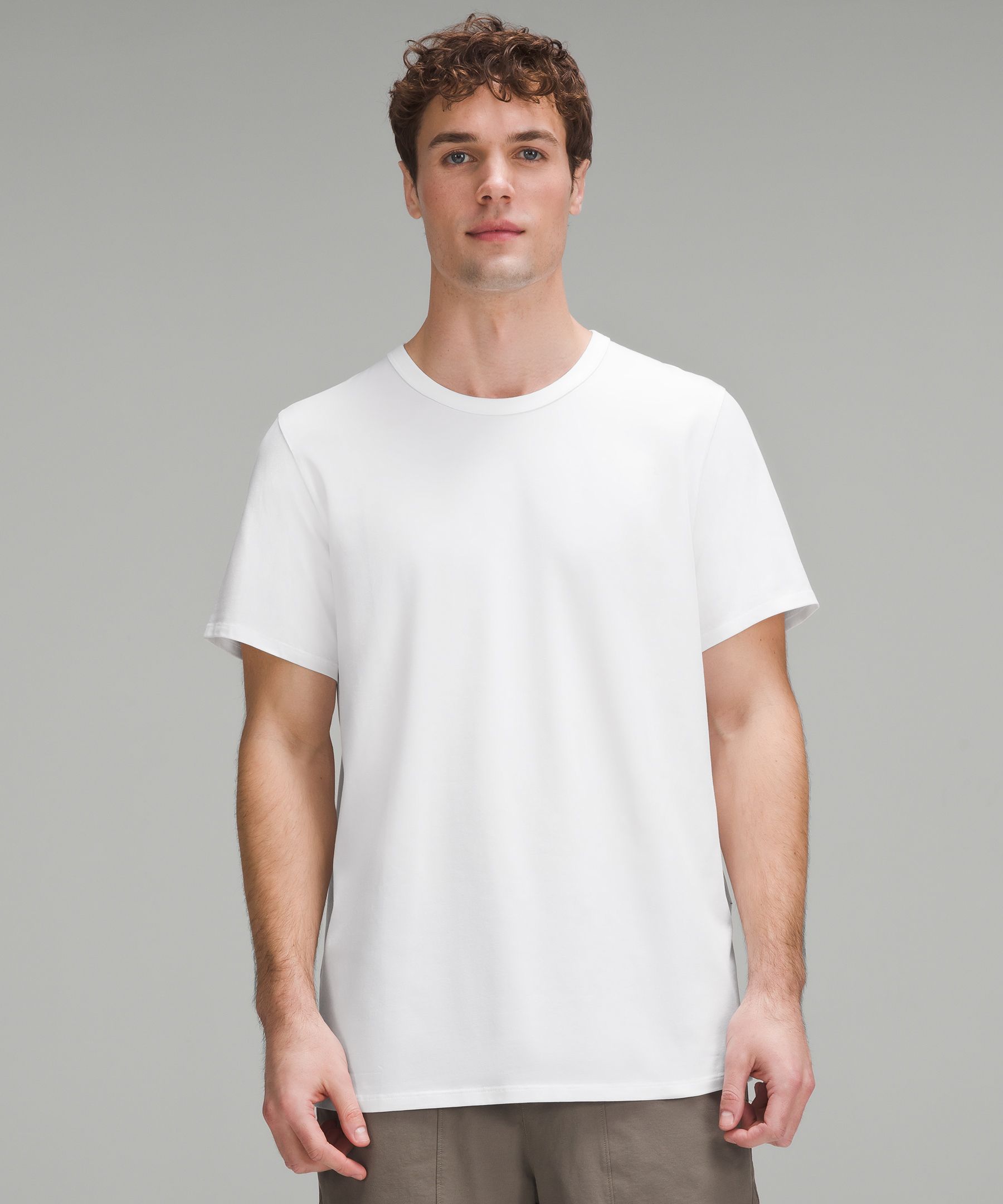 Shop Lululemon Organic Cotton Classic-fit T-shirt
