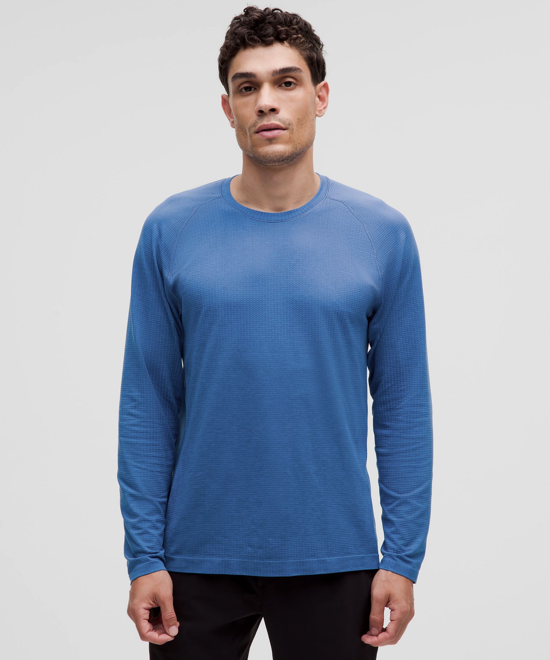 Metal Vent Tech Long-Sleeve Shirt - Blue