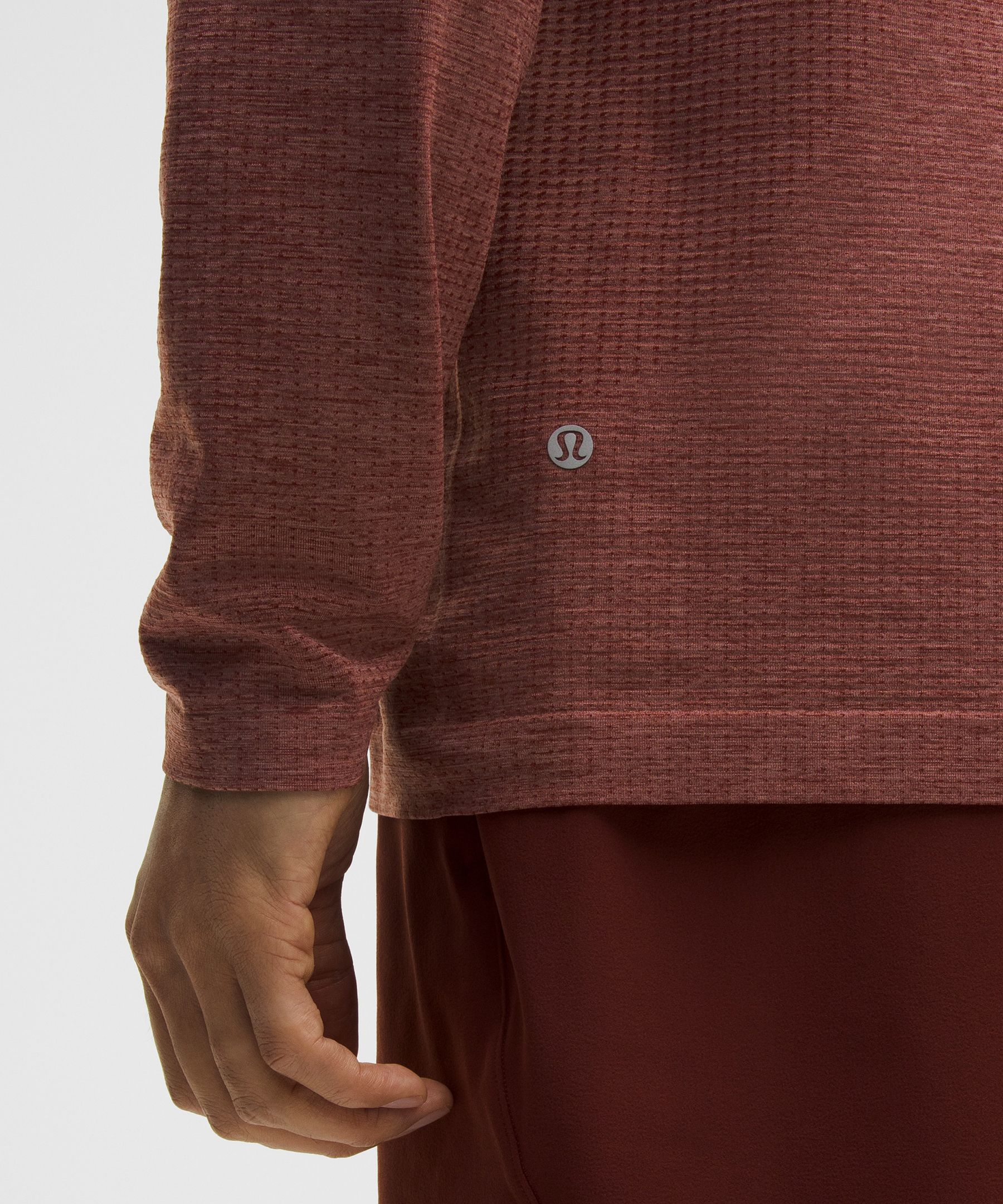 Lululemon Metal Vent Tech Long-sleeve Shirt In Red