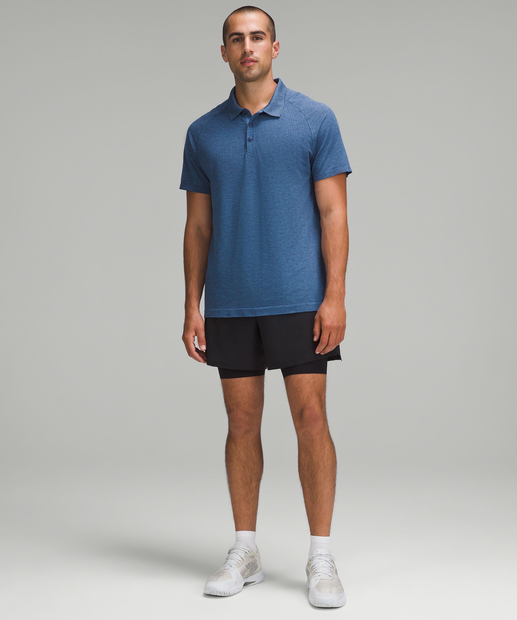 Shop Lululemon Metal Vent Tech Polo Shirt