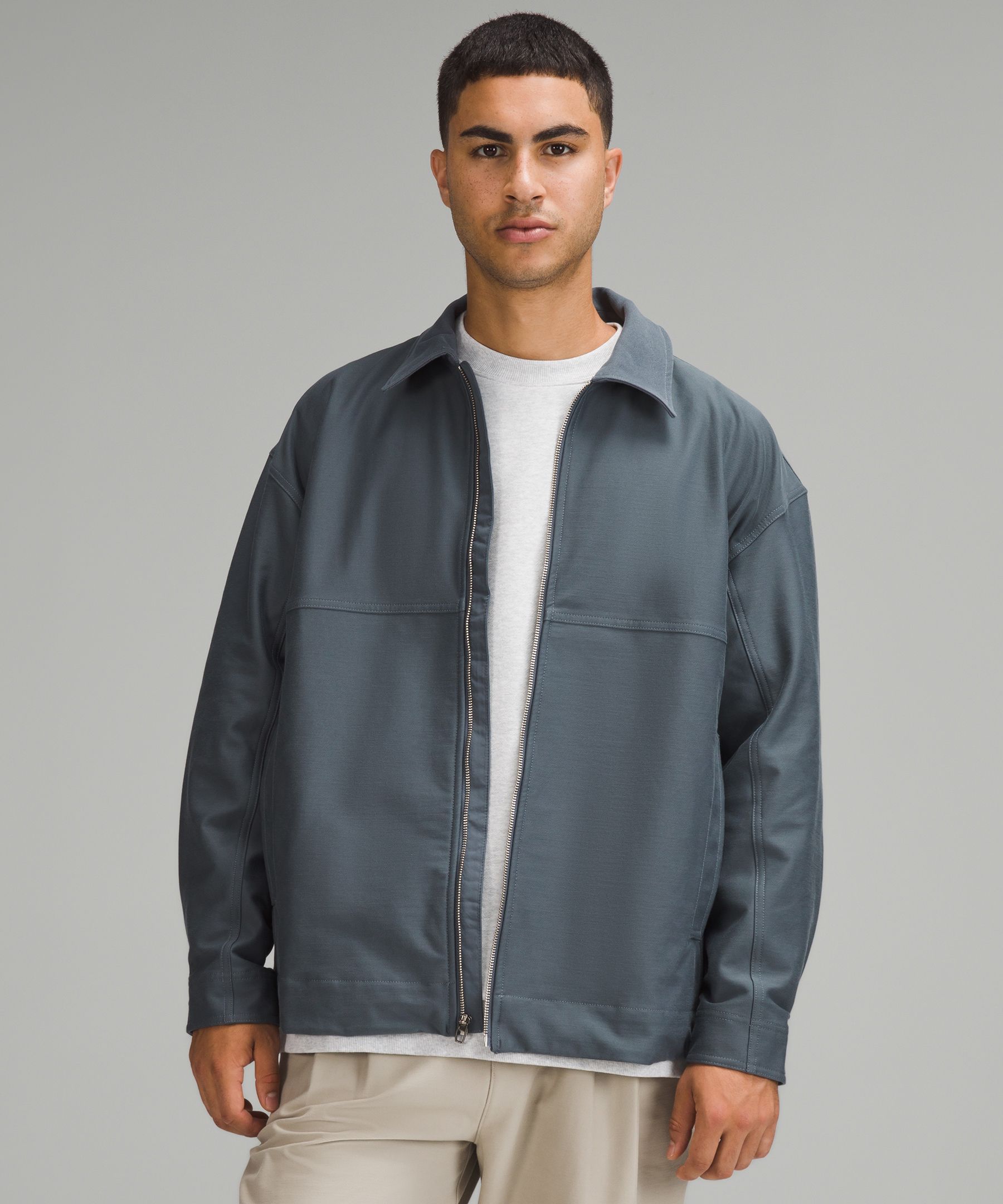 Gray lululemon jacket hotsell